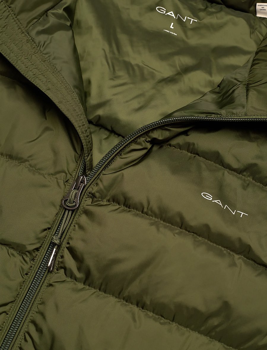 Gant - LIGHT DOWN VEST - westen - country green - 5