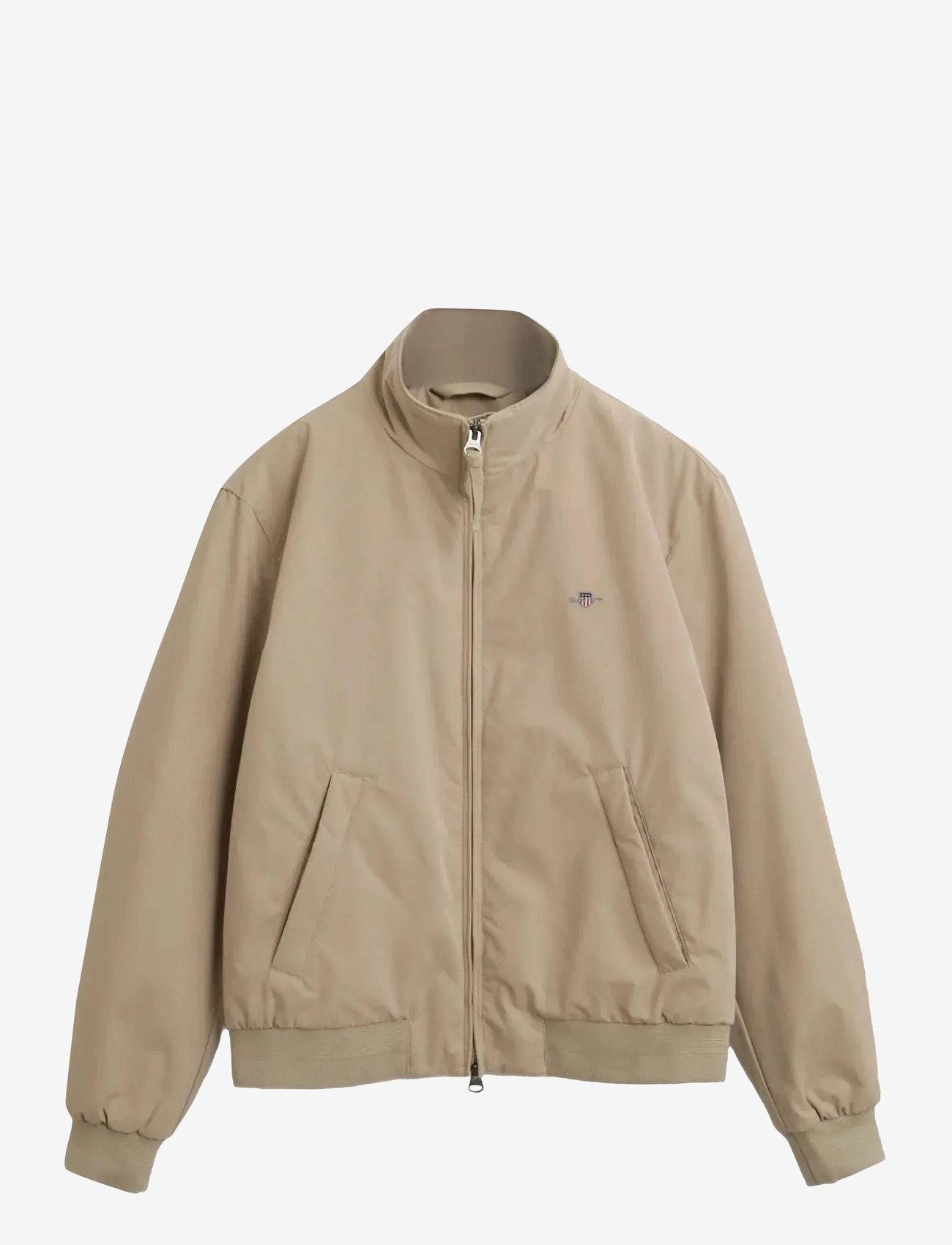 GANT - PADDED HAMPSHIRE JACKET - plonos striukės - concrete beige - 1