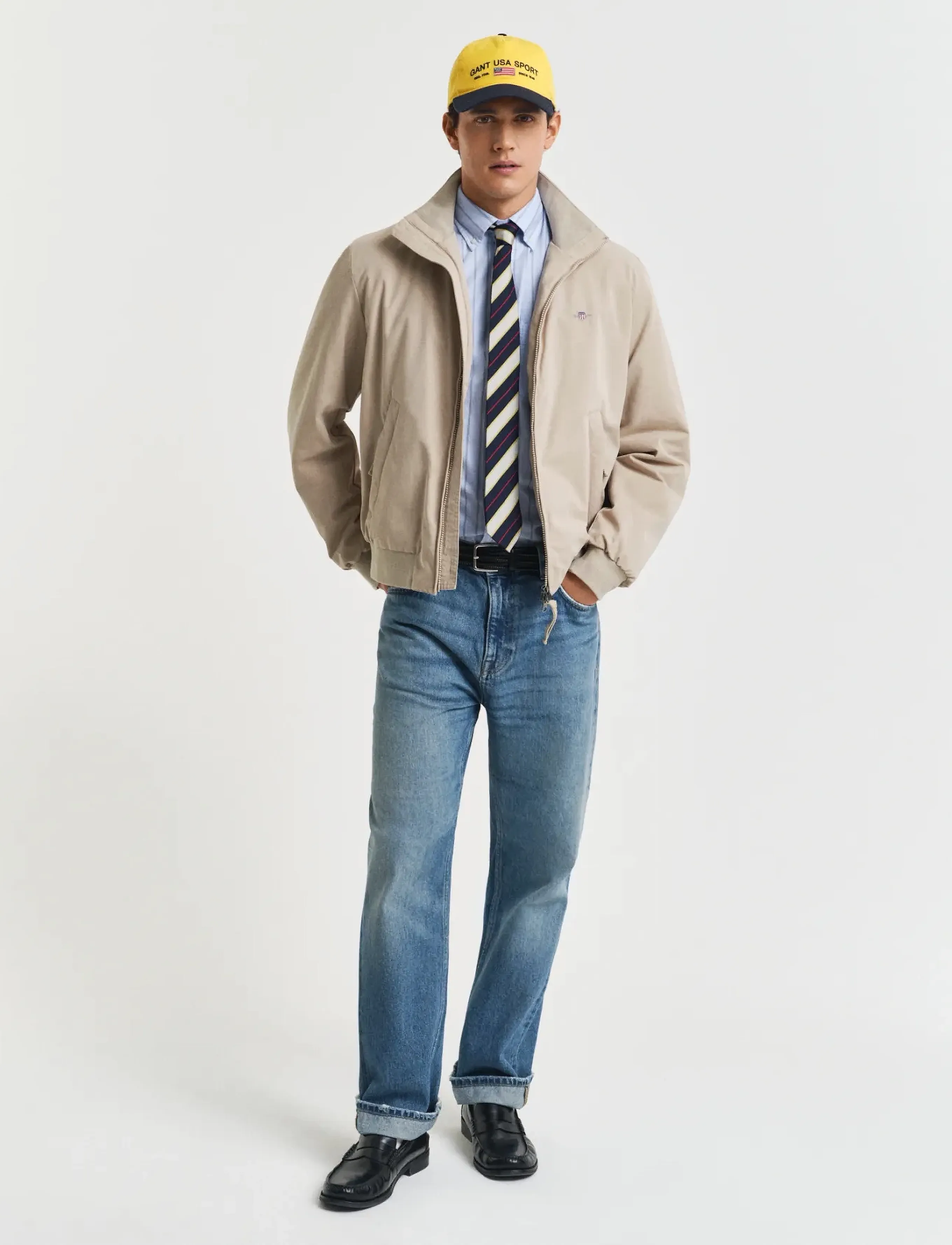 Gant - PADDED HAMPSHIRE JACKET - leichte jacken - concrete beige - 4