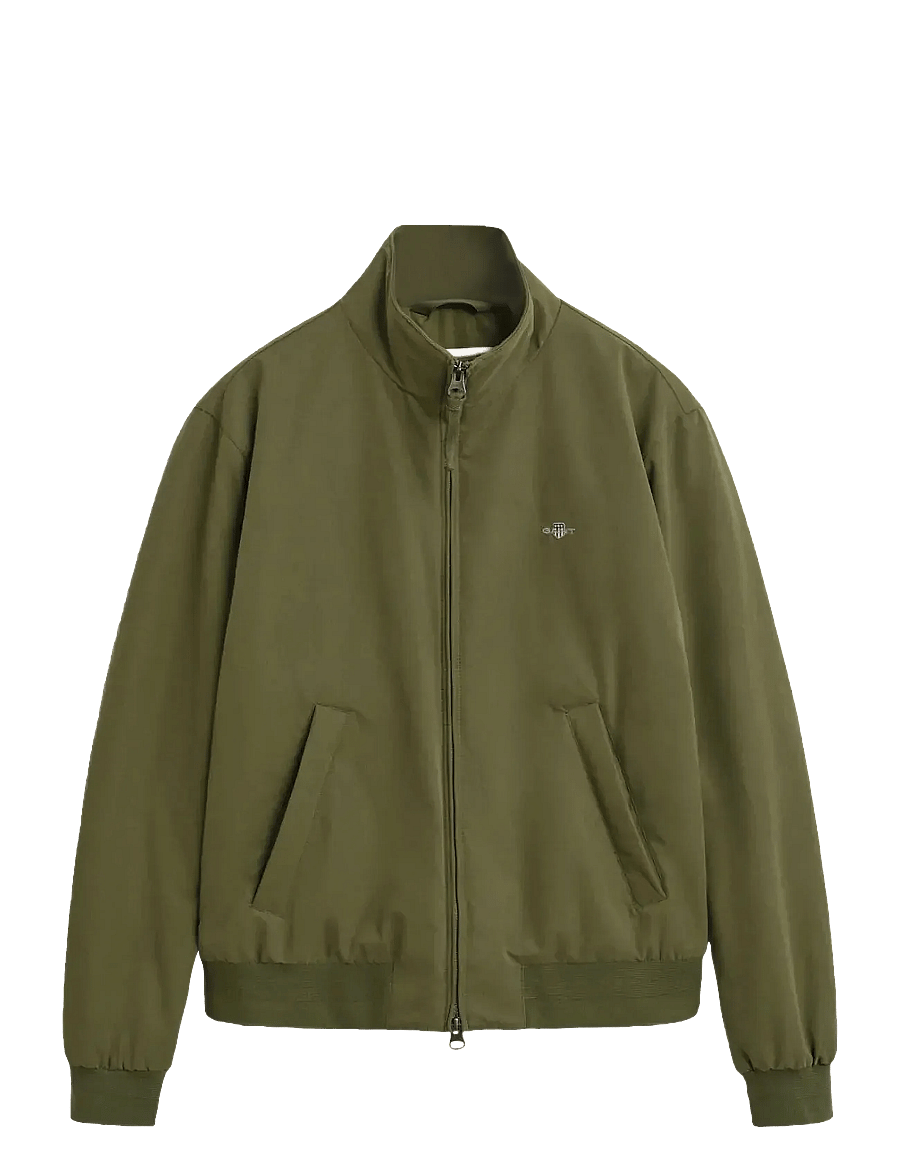 Gant - PADDED HAMPSHIRE JACKET - leichte jacken - moss green - 1