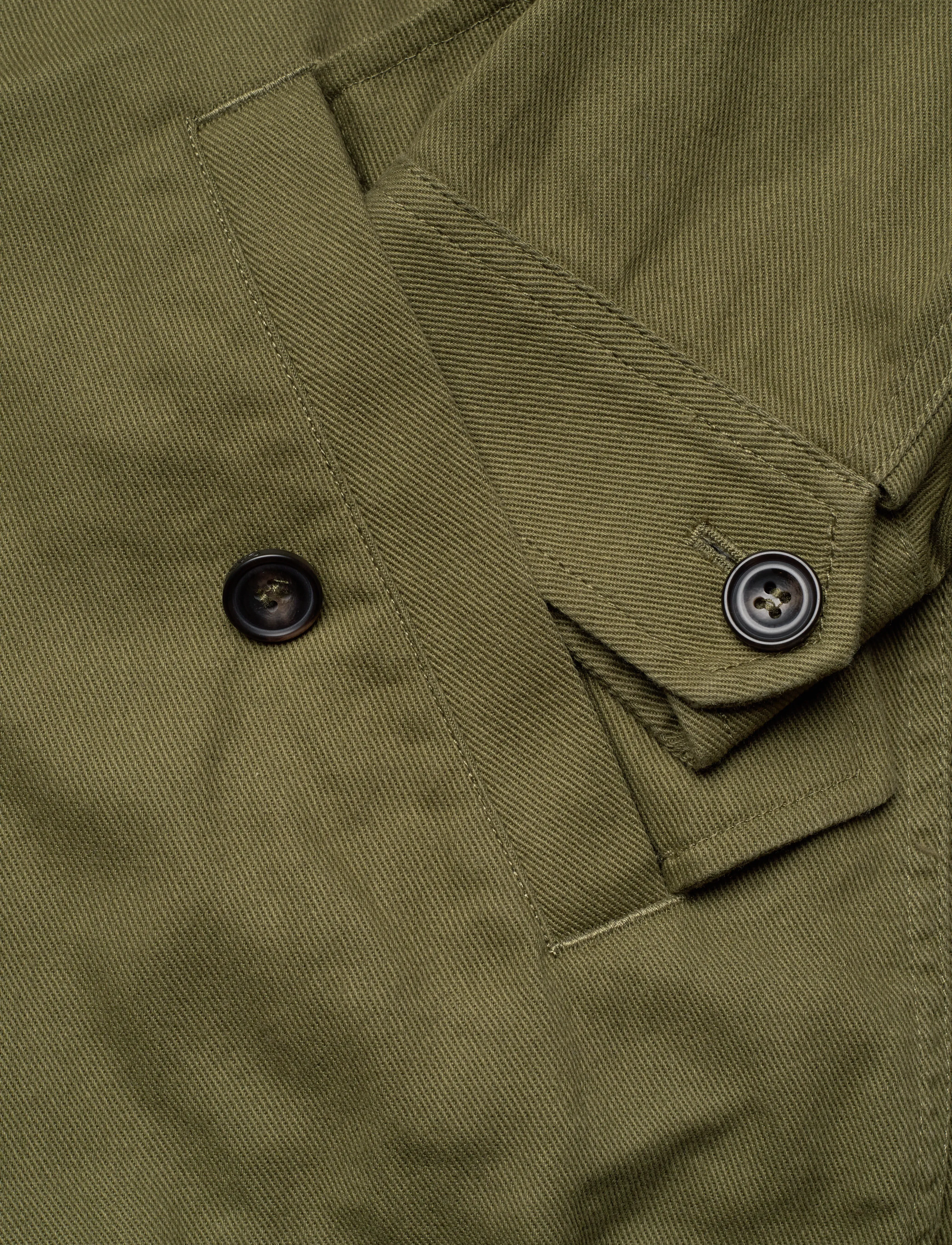Gant - COTTON TWILL JACKET - forårsjakker - moss green - 3