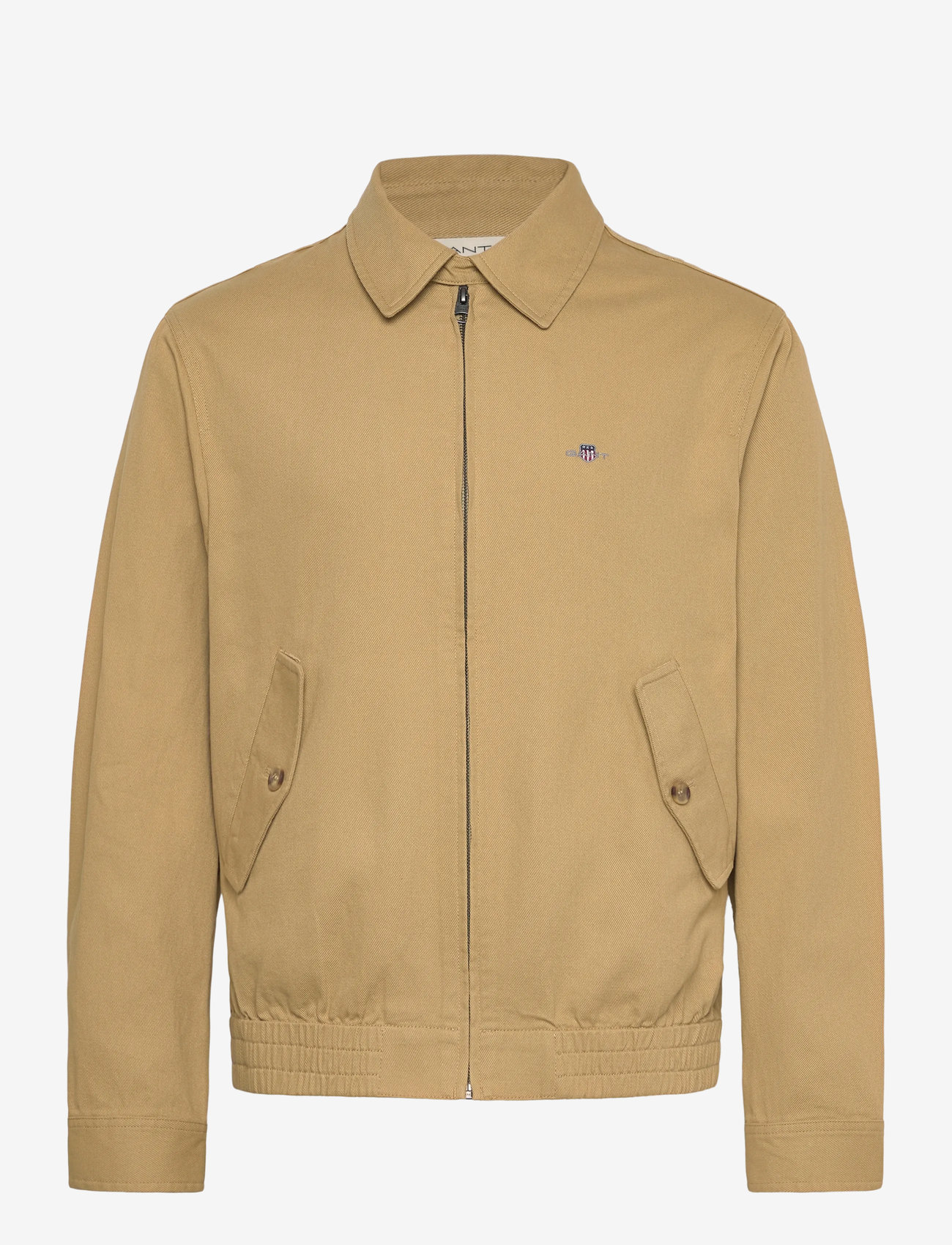 GANT - COTTON TWILL JACKET - tunna jackor - woody beige - 1
