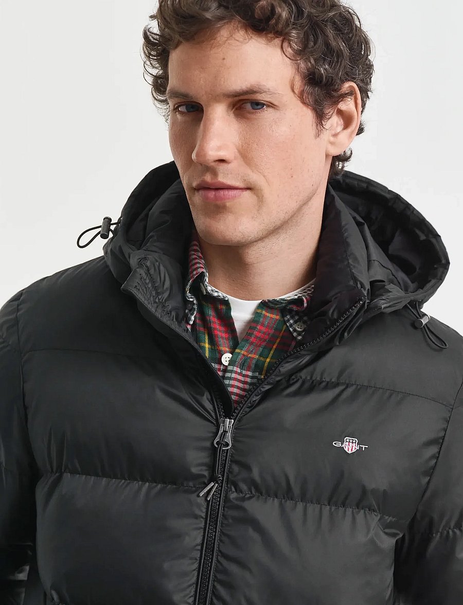 Gant - ACTIVE CLOUD JACKET - bólstraðir jakkar - black - 2