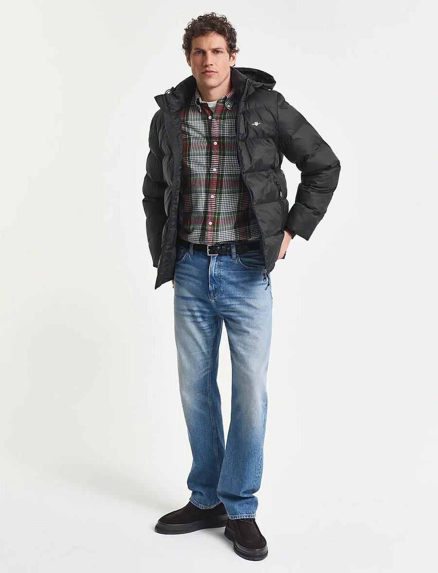Gant - ACTIVE CLOUD JACKET - bólstraðir jakkar - black - 4