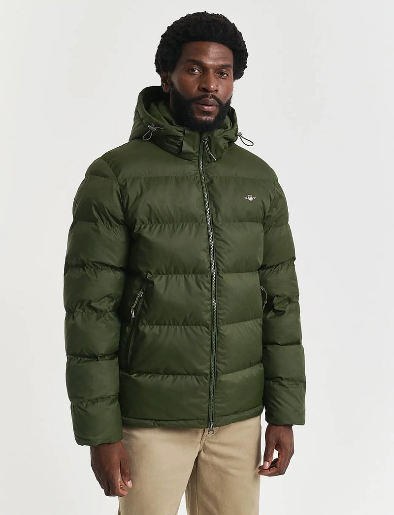 GANT - ACTIVE CLOUD JACKET - gefütterte jacken - country green - 5