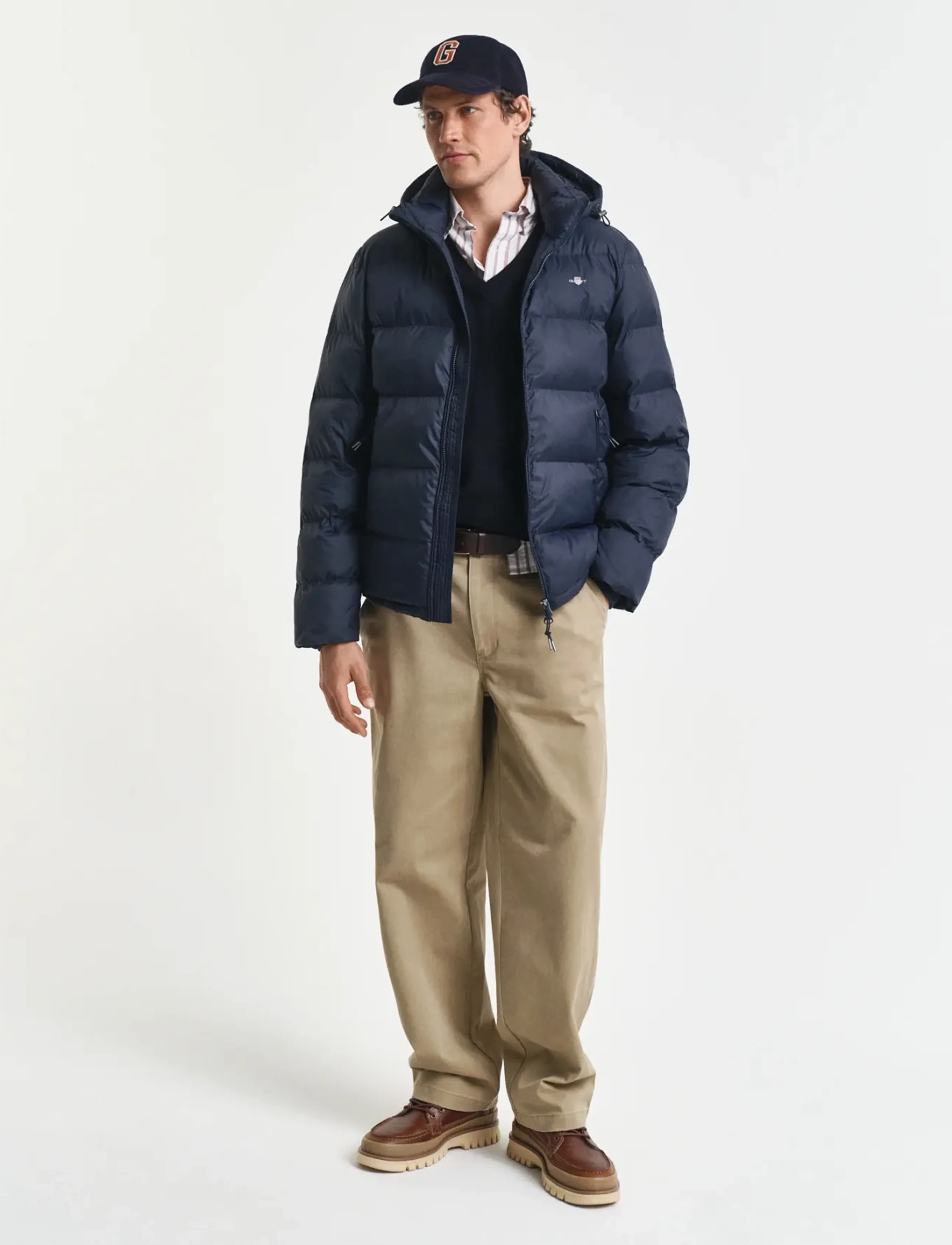Gant - ACTIVE CLOUD JACKET - bólstraðir jakkar - evening blue - 5