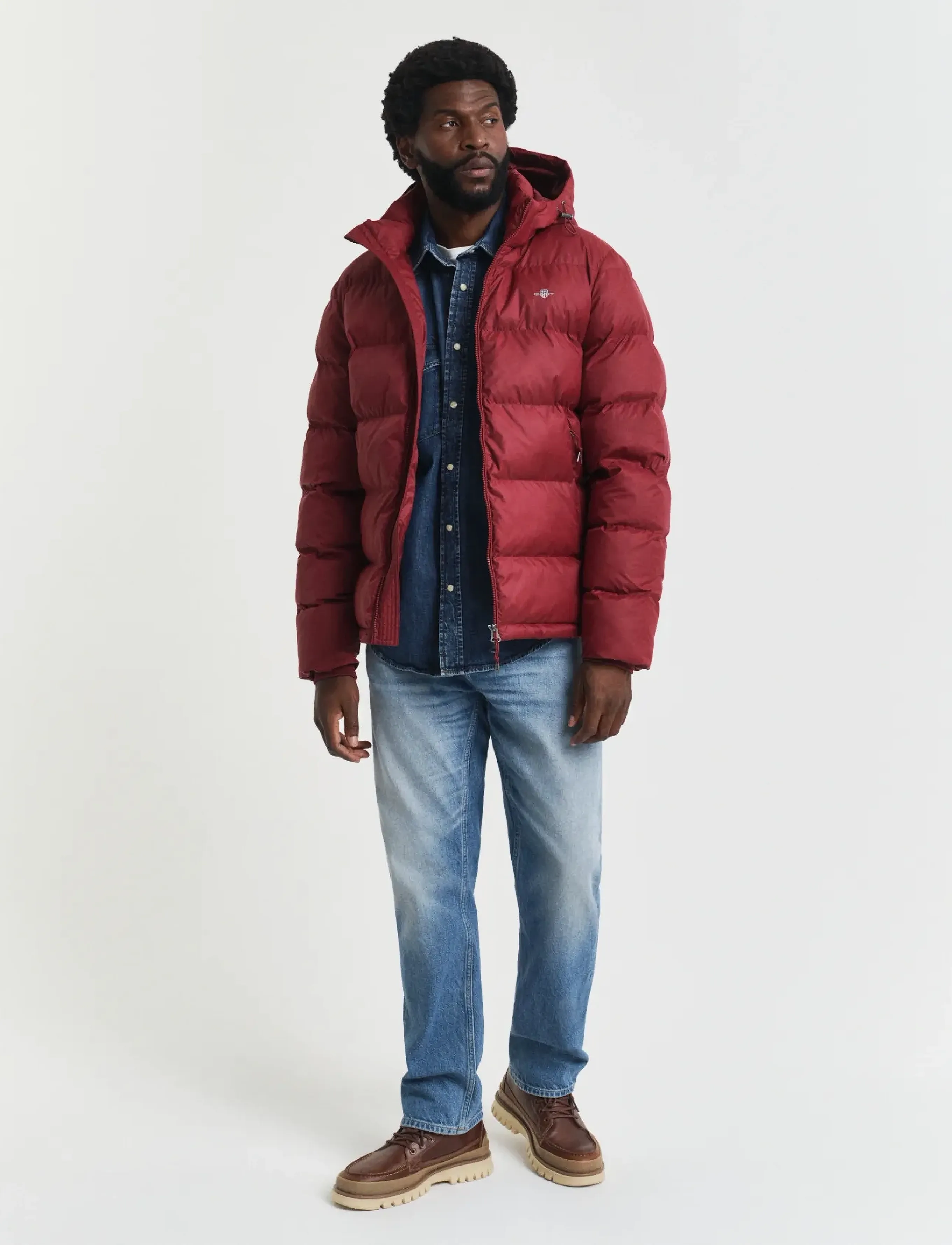 Gant - ACTIVE CLOUD JACKET - voodriga jakid - plumped red - 3