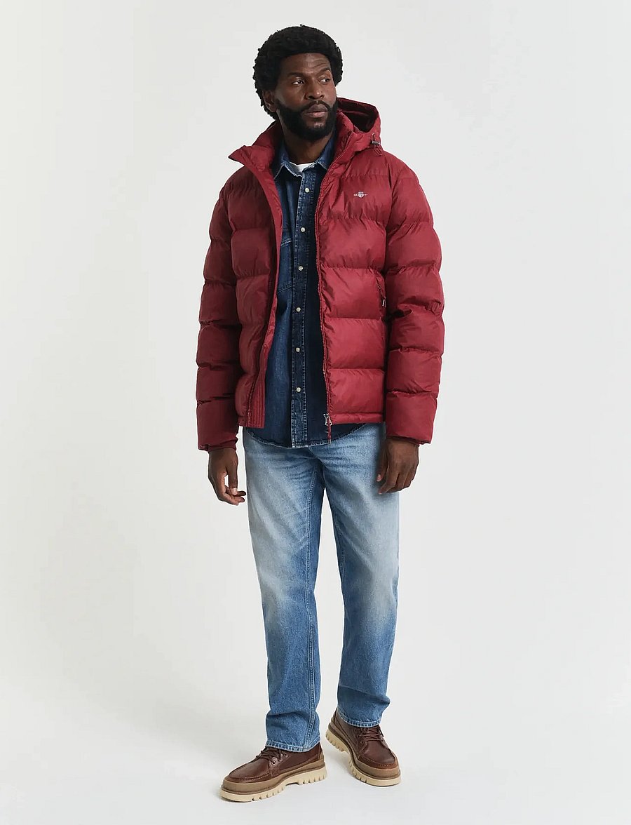 Gant - ACTIVE CLOUD JACKET - voodriga jakid - plumped red - 3