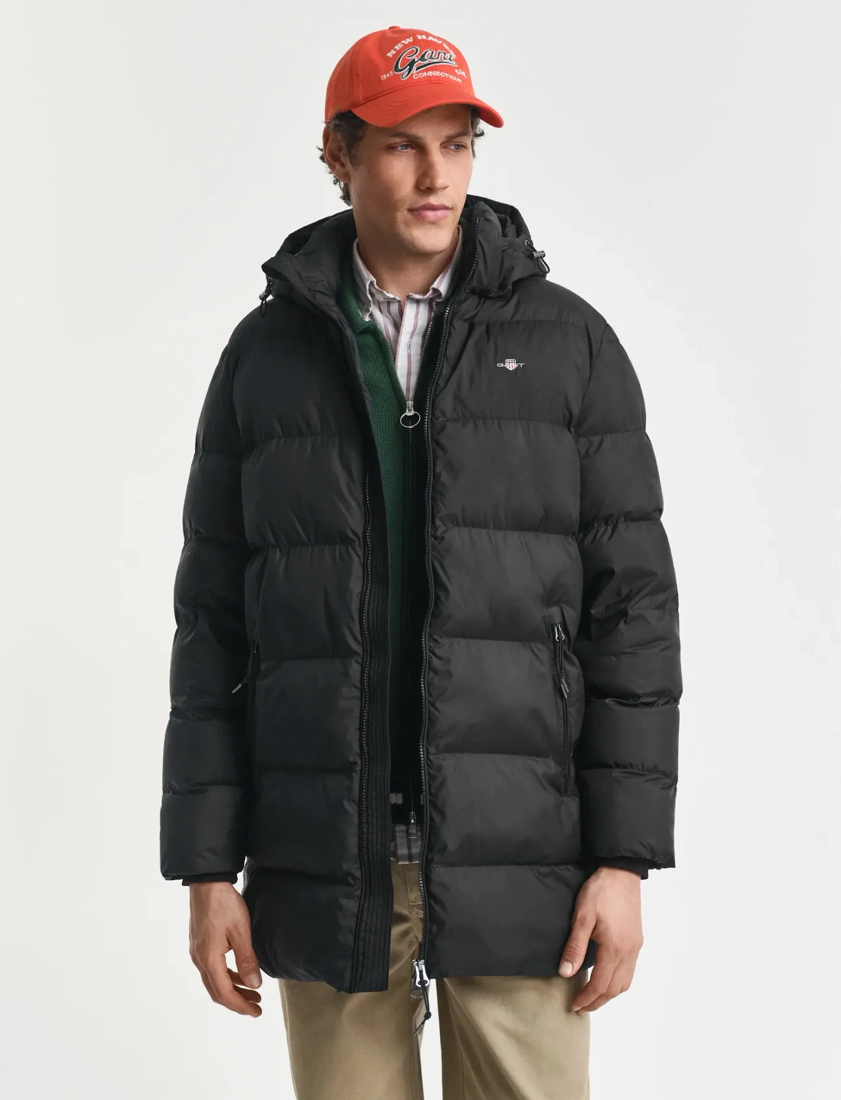 Gant ACTIVE CLOUD MID LENGTH JKT - Gant - BLACK / black