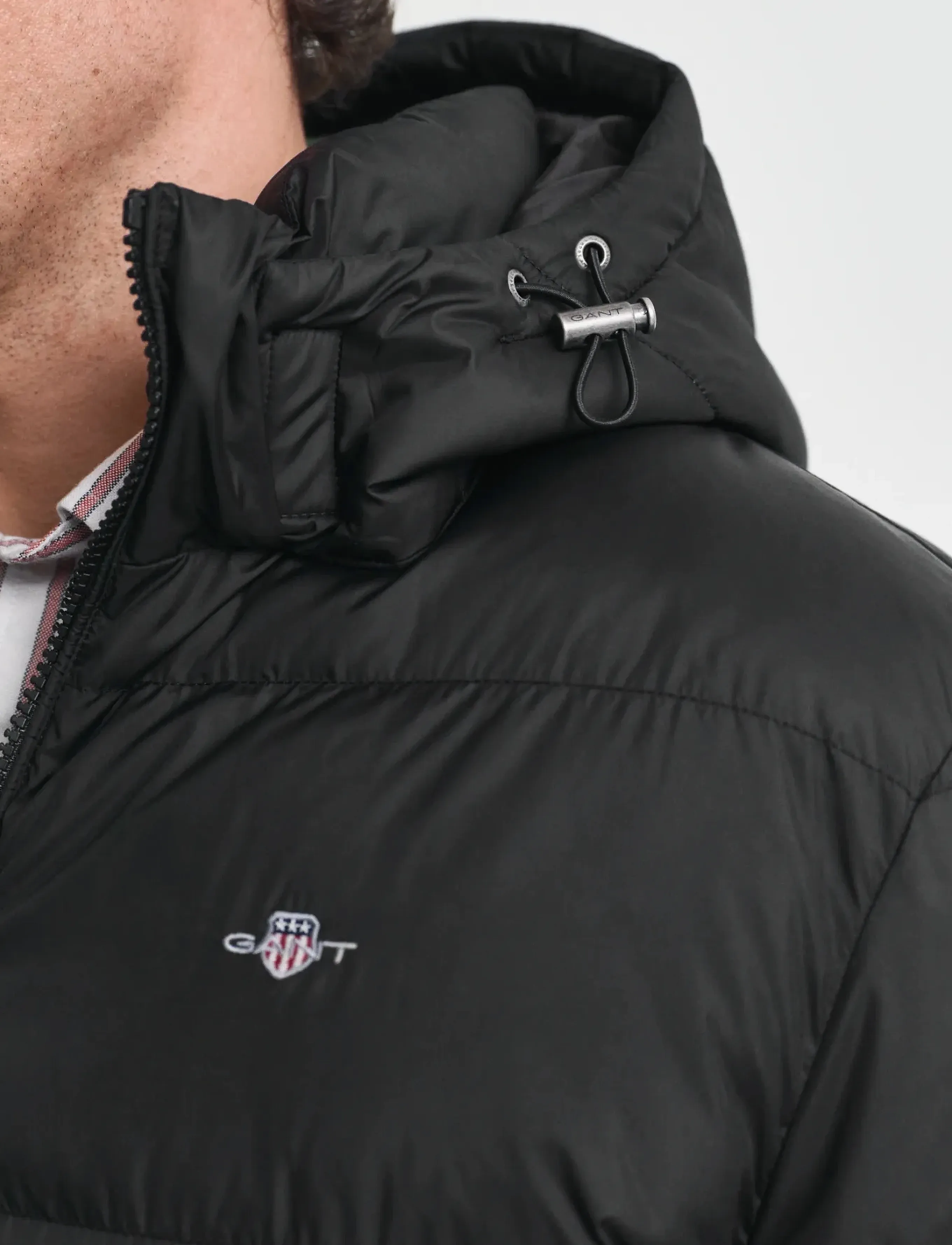 Gant - ACTIVE CLOUD MID LENGTH JKT - fodrade jackor - black - 4