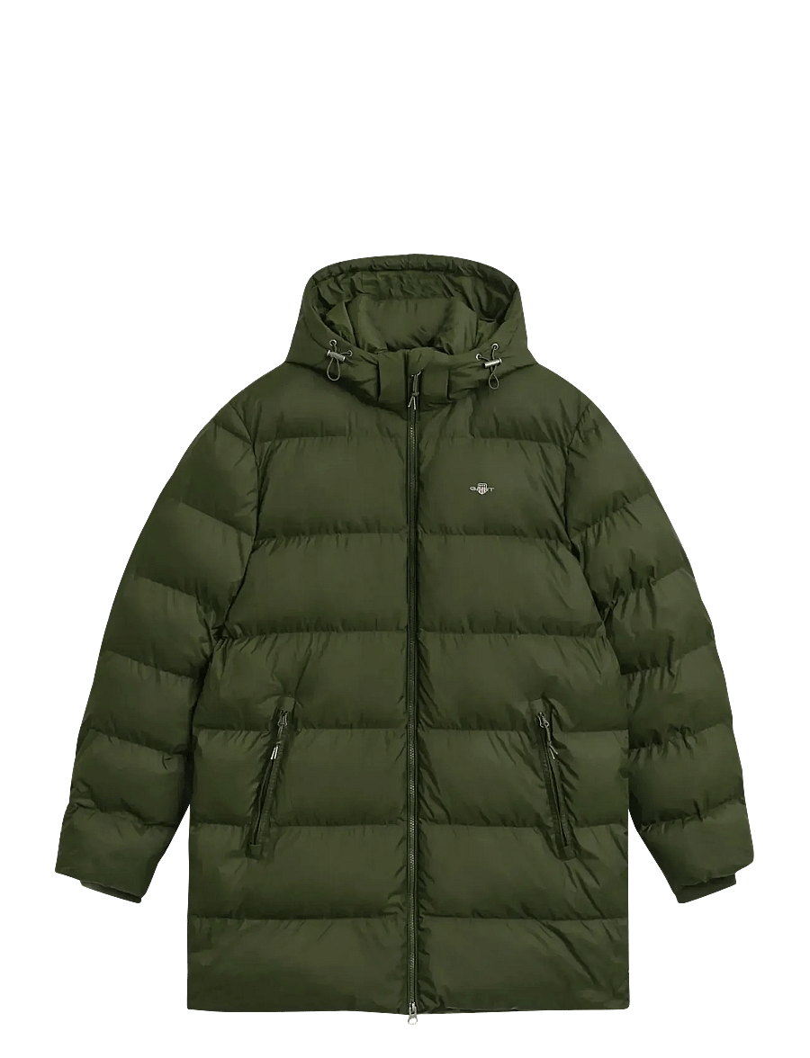 Gant - ACTIVE CLOUD MID LENGTH JKT - gefütterte jacken - country green - 1