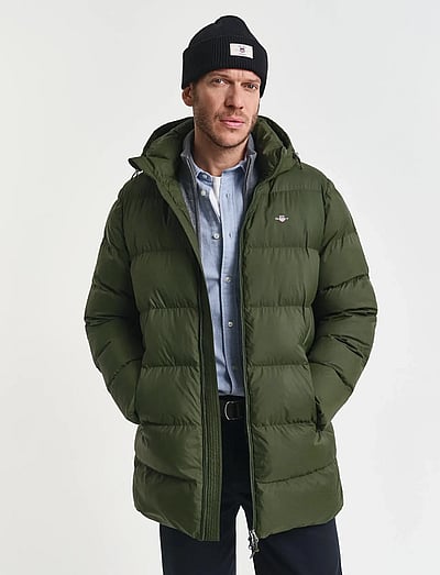 Gant ACTIVE CLOUD MID LENGTH JKT - Voodriga jakid - COUNTRY GREEN / green