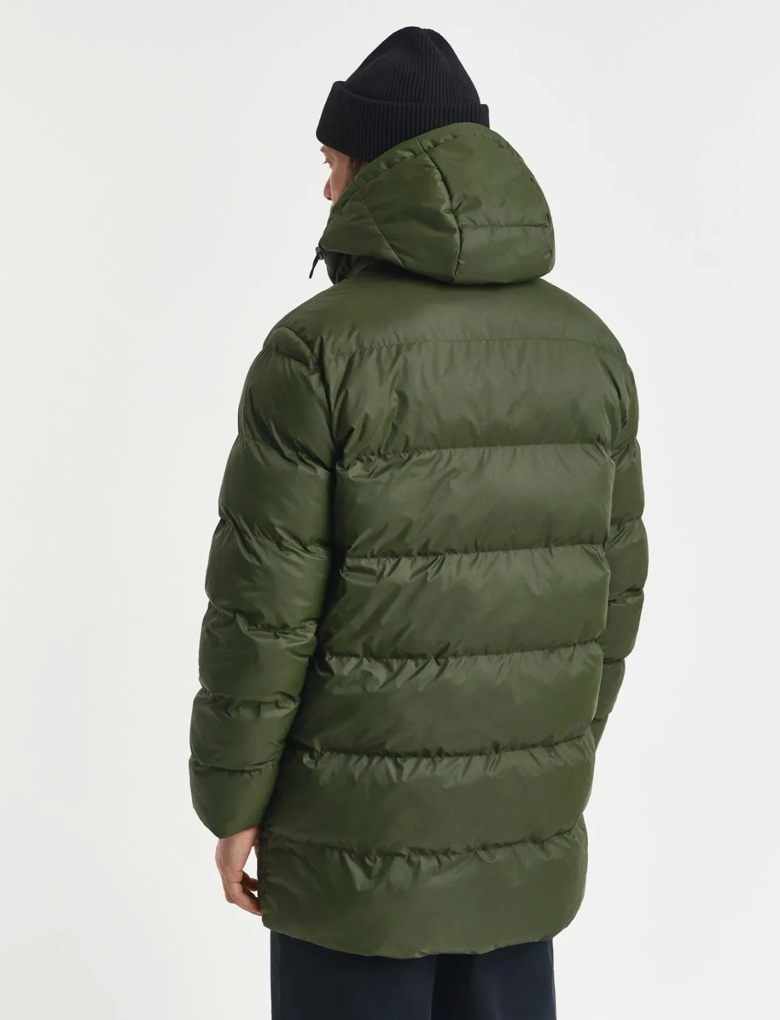 Gant - ACTIVE CLOUD MID LENGTH JKT - padded jackets - country green - 5