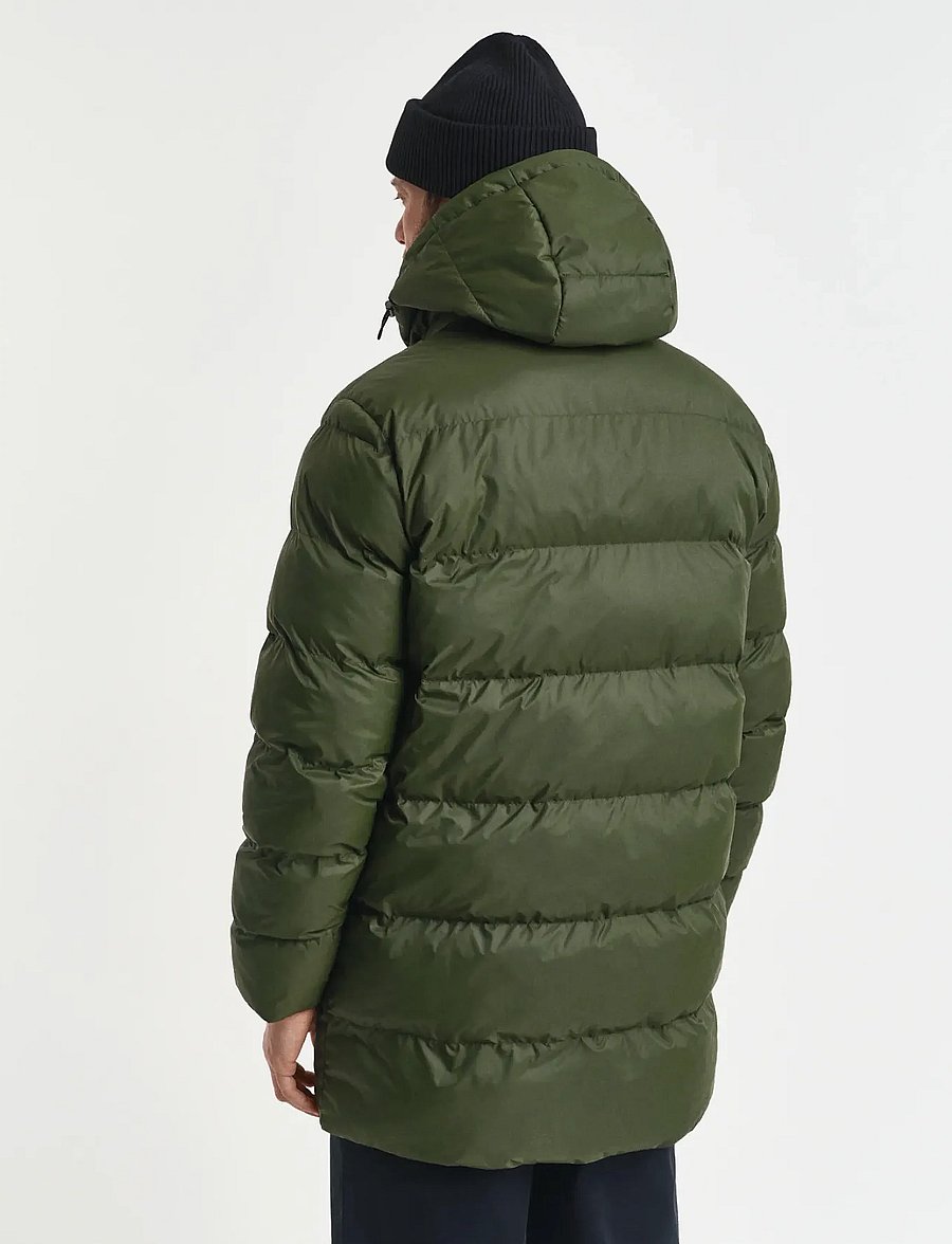 Gant - ACTIVE CLOUD MID LENGTH JKT - gefütterte jacken - country green - 5