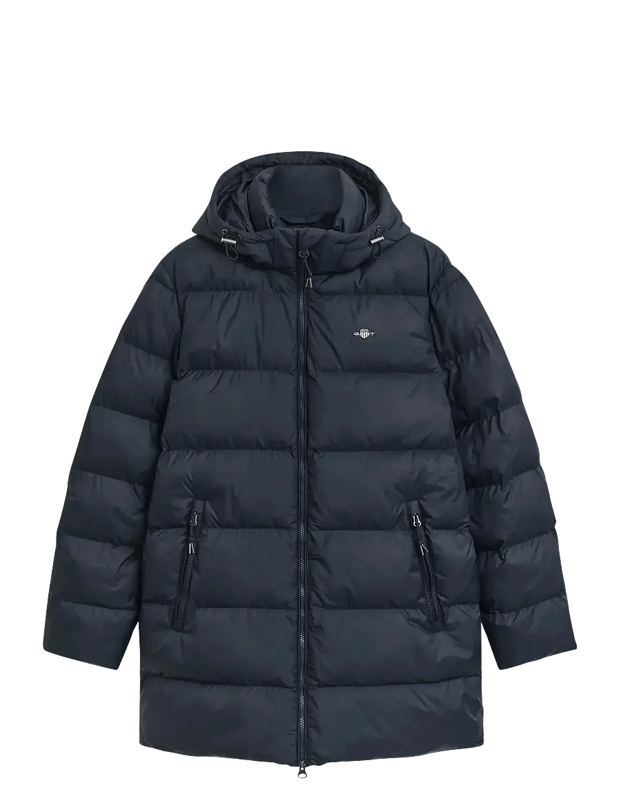 Gant - ACTIVE CLOUD MID LENGTH JKT - gefütterte jacken - evening blue - 1