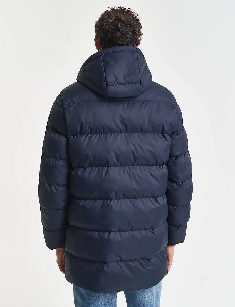 GANT - ACTIVE CLOUD MID LENGTH JKT - gefütterte jacken - evening blue - 4