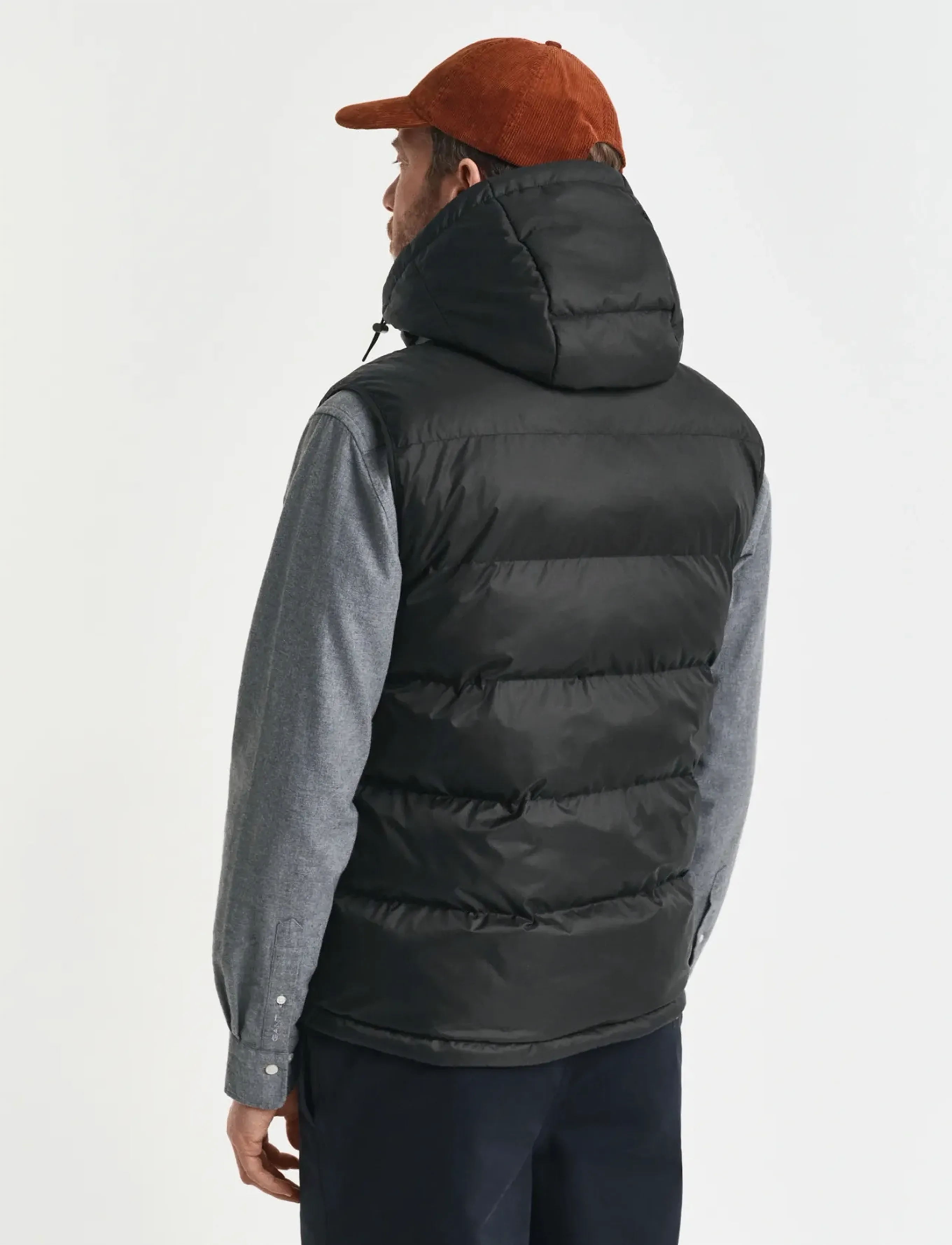 Gant - ACTIVE CLOUD VEST - vestid - black - 2