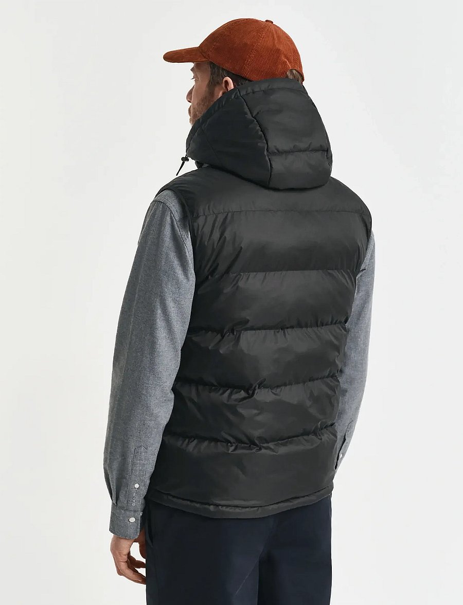 Gant - ACTIVE CLOUD VEST - vestid - black - 2