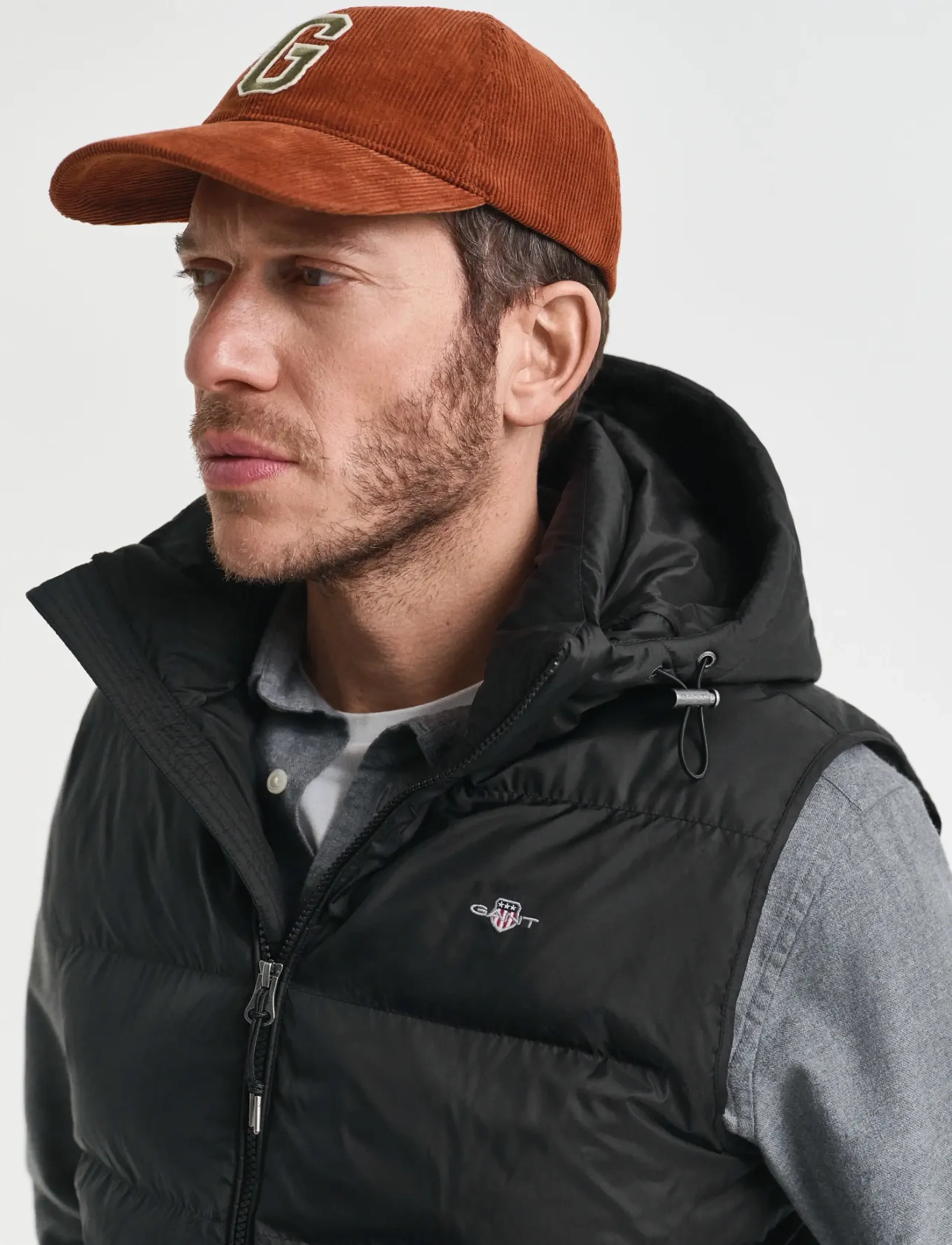Gant - ACTIVE CLOUD VEST - vestid - black - 4