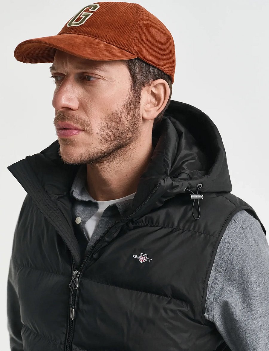 Gant - ACTIVE CLOUD VEST - vestid - black - 4