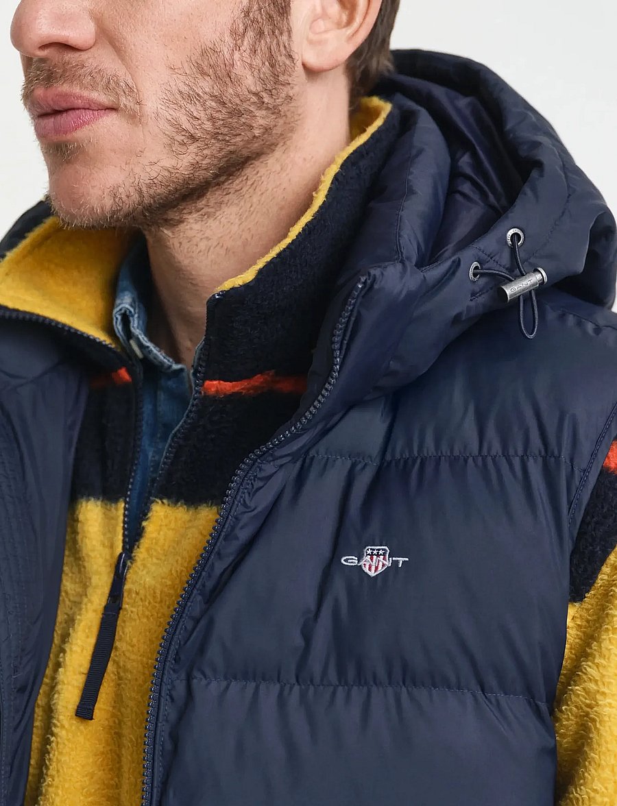 Gant - ACTIVE CLOUD VEST - vester - evening blue - 2