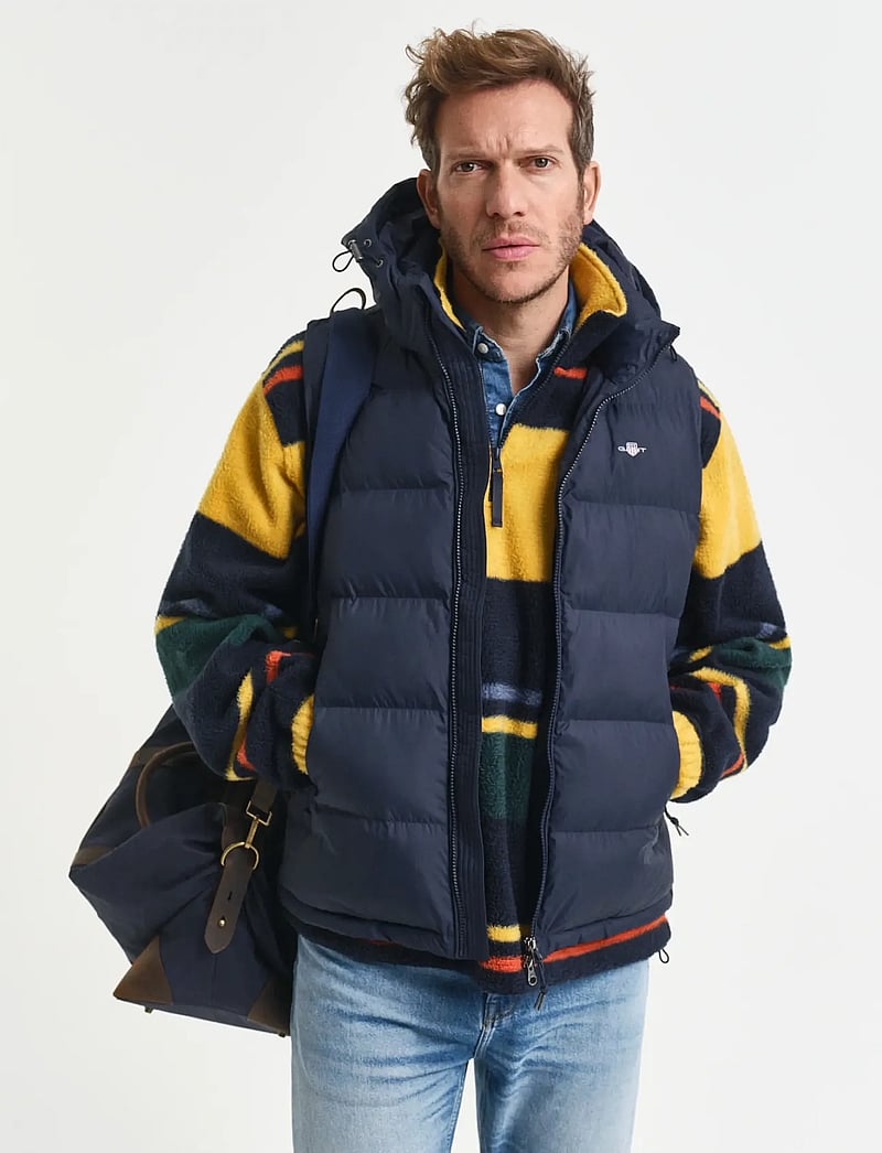 GANT - ACTIVE CLOUD VEST - vestid - evening blue - 5