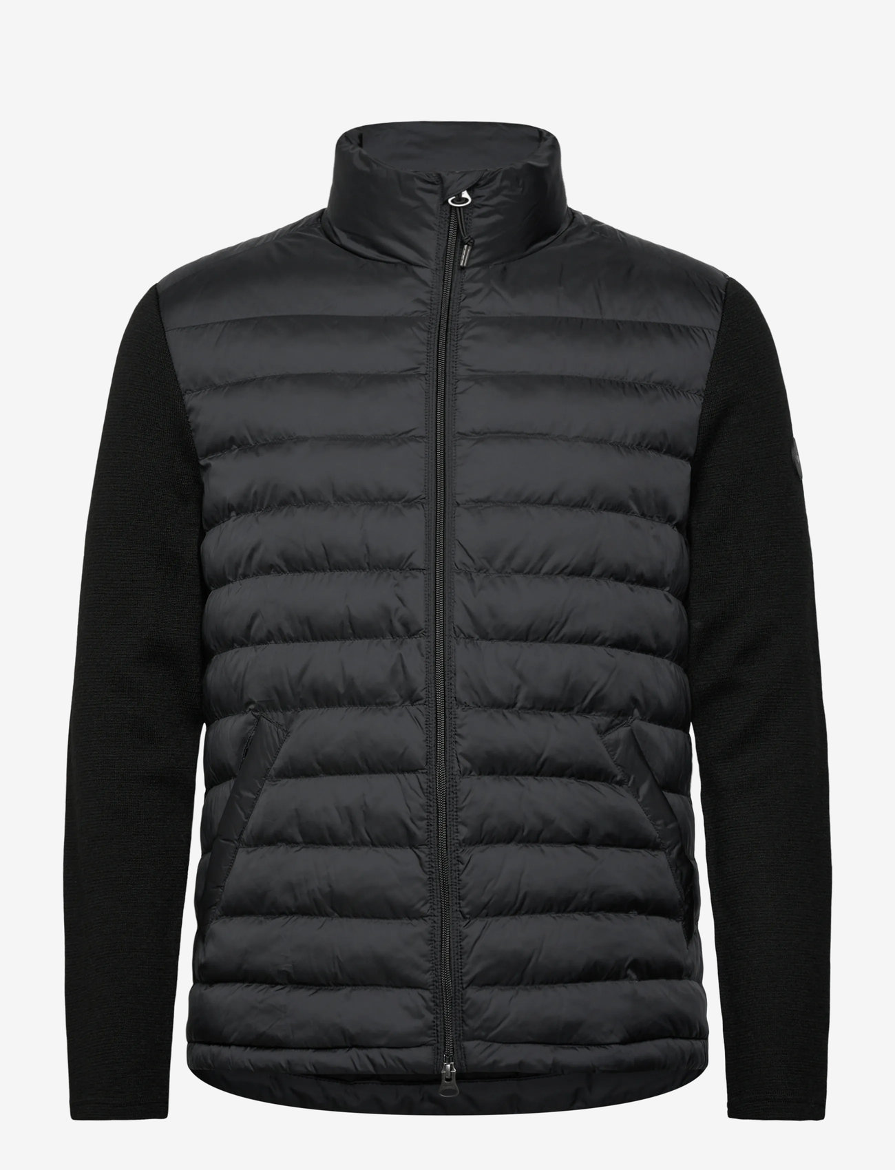 Gant - MIXED MEDIA JACKET - jakker og frakker - black - 0