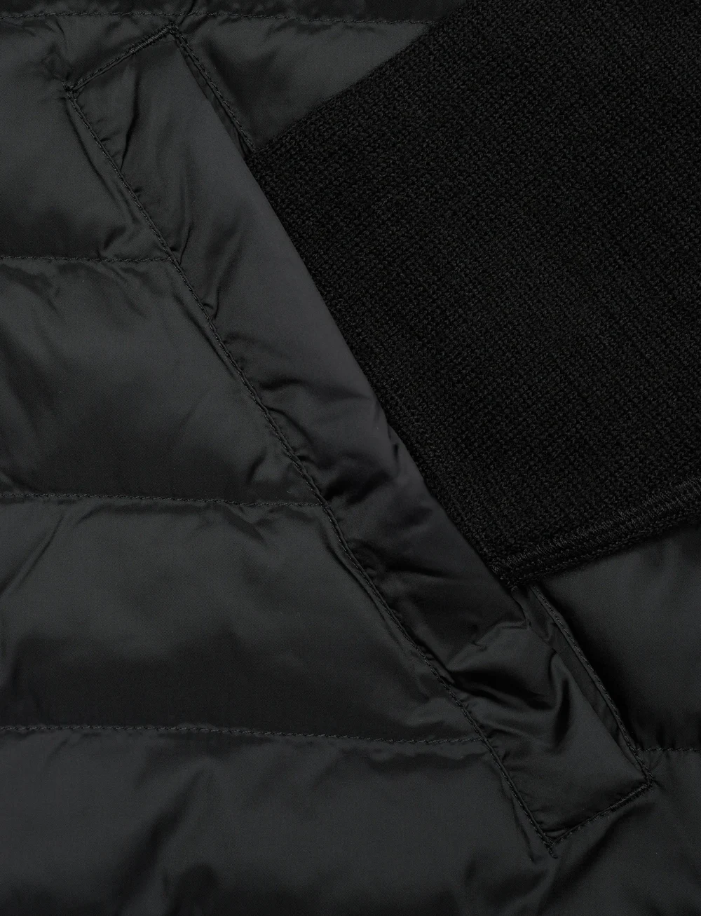 GANT - MIXED MEDIA JACKET - hibrīdjakas - black - 3