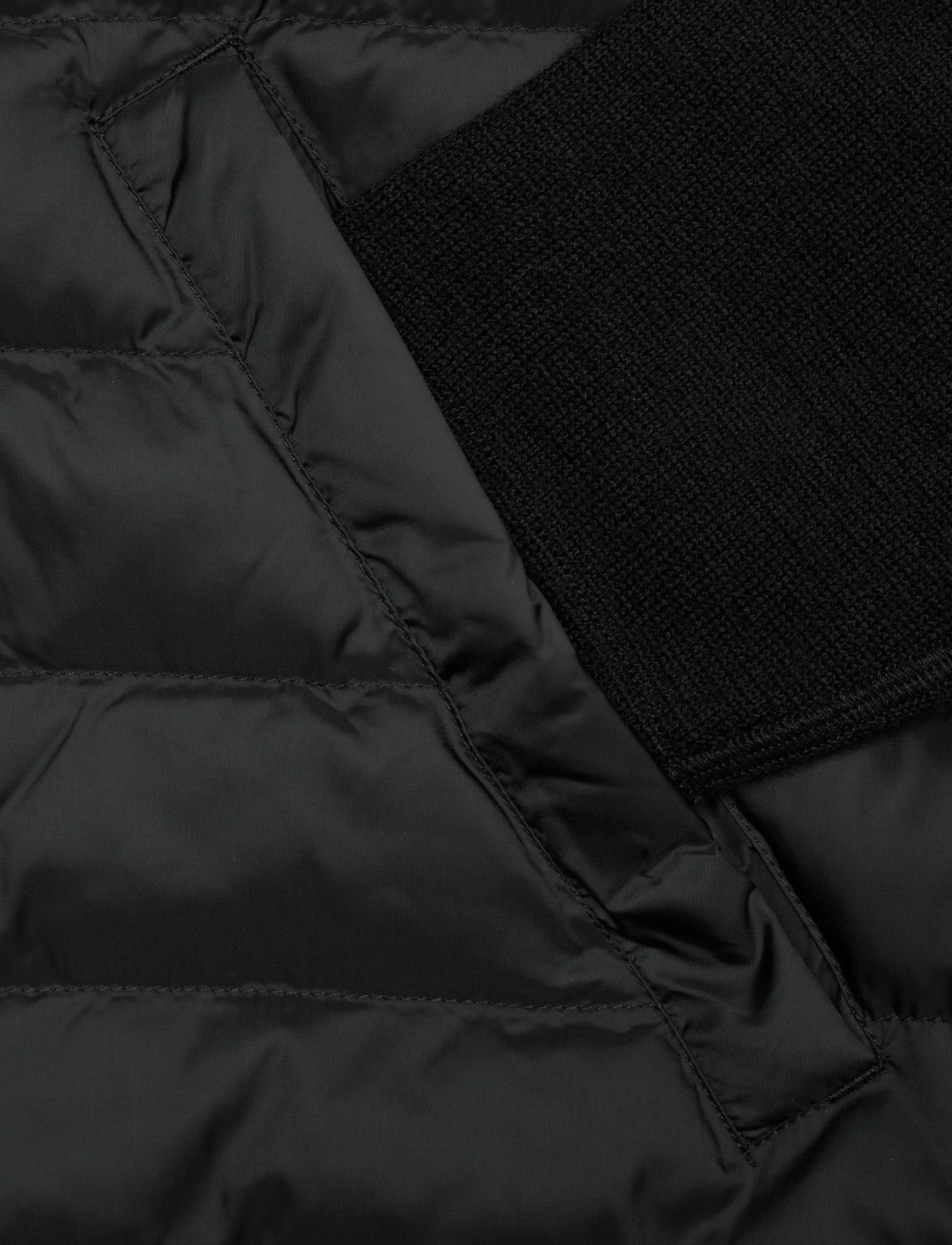 Gant - MIXED MEDIA JACKET - hybridjackor - black - 3