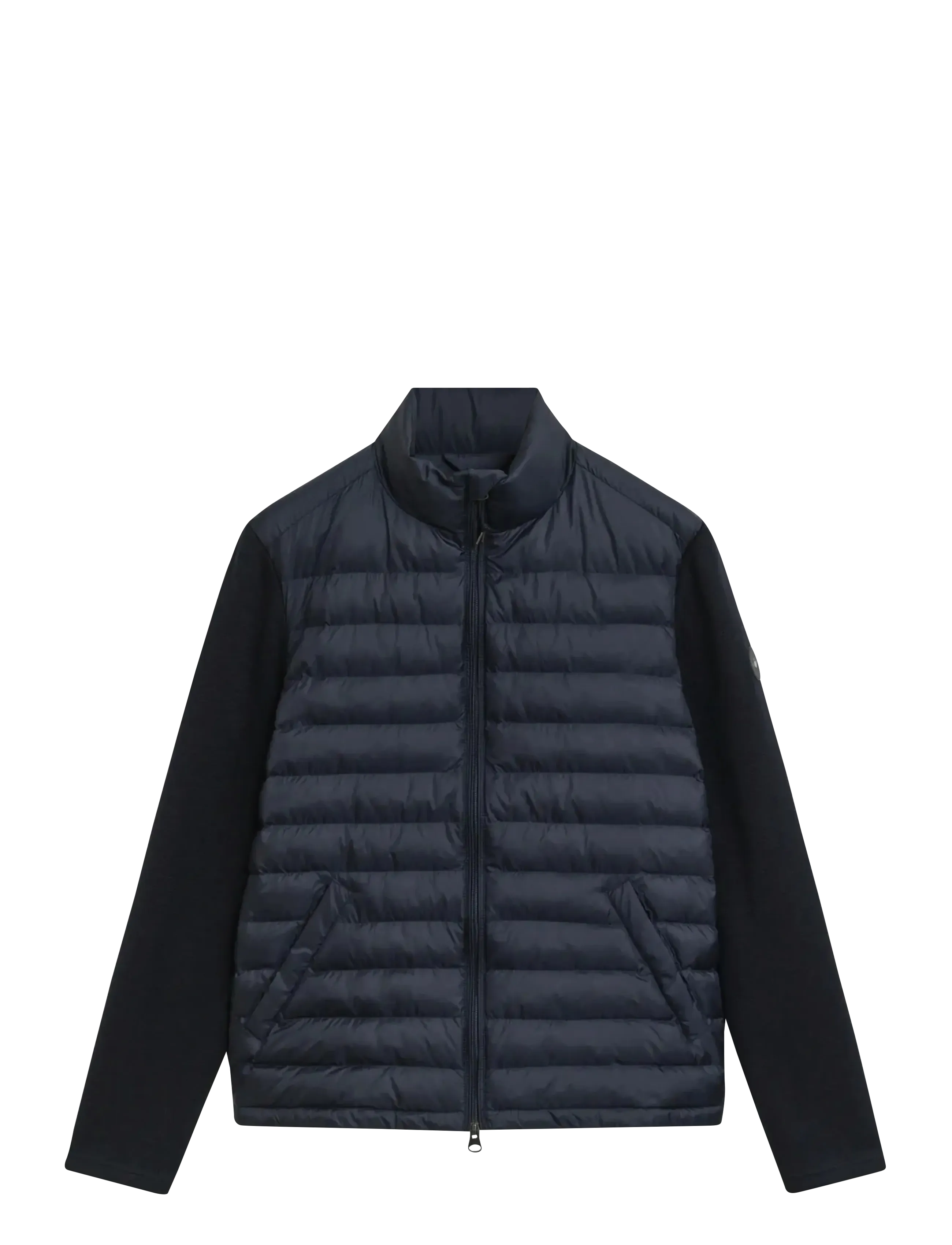 Gant Mixed Media Jacket, XL, Navy, Jackets > Hybrid Jackets, Herre