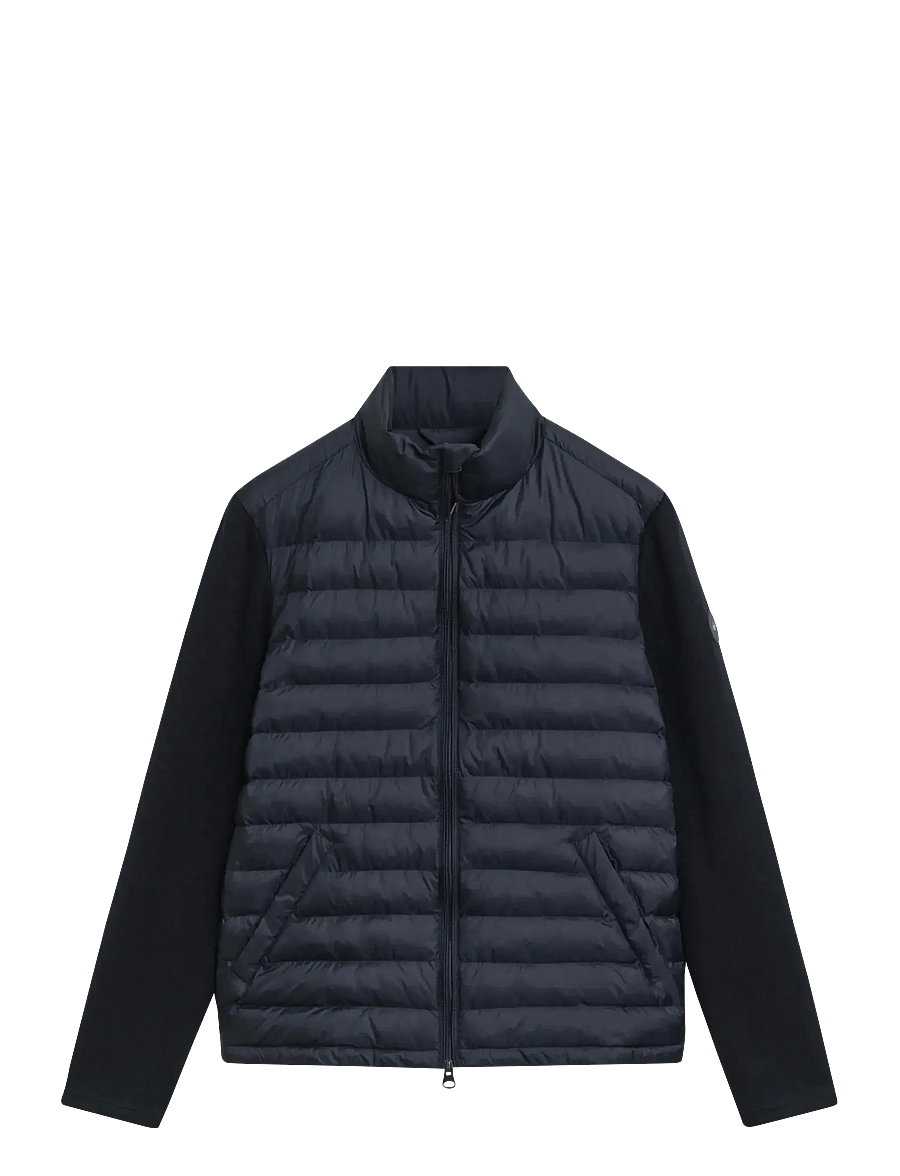 Gant - MIXED MEDIA JACKET - hybridjakker - evening blue - 0