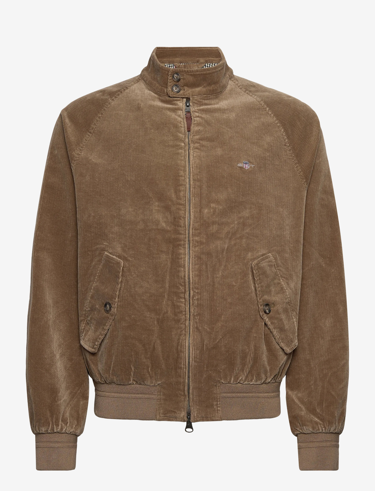 GANT - CORD HARRINGTON JACKET - Õhukesed jakid - light taupe - 1