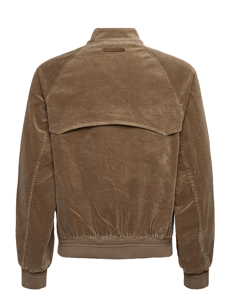 GANT - CORD HARRINGTON JACKET - Õhukesed jakid - light taupe - 2