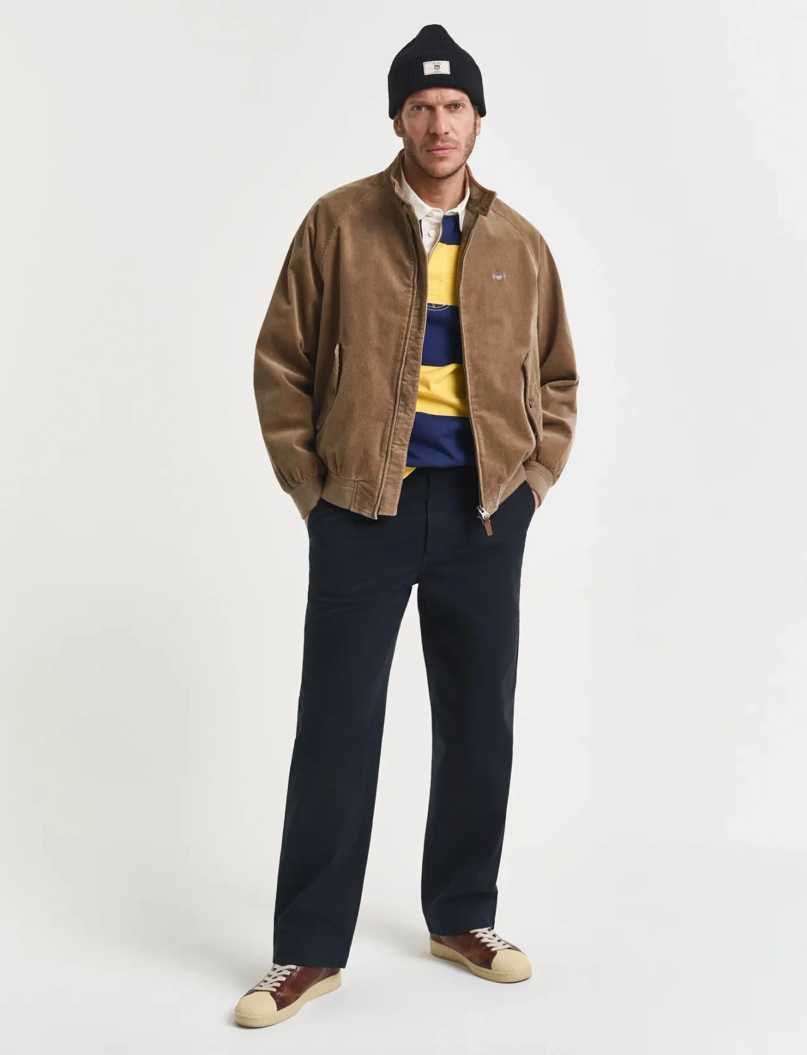 Gant - CORD HARRINGTON JACKET - leichte jacken - light taupe - 5
