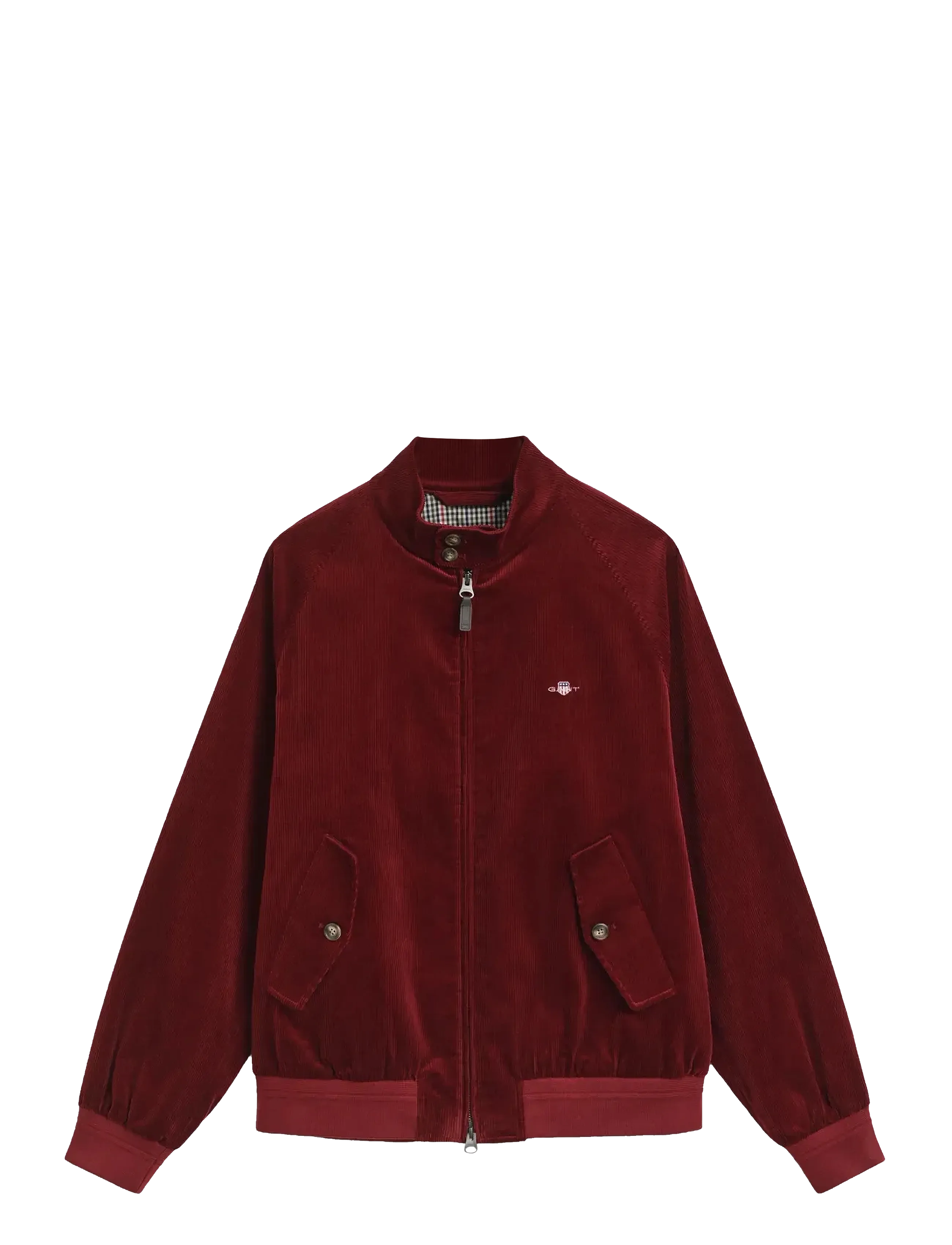 GANT CORD HARRINGTON JACKET - GANT - PLUMPED RED / multi