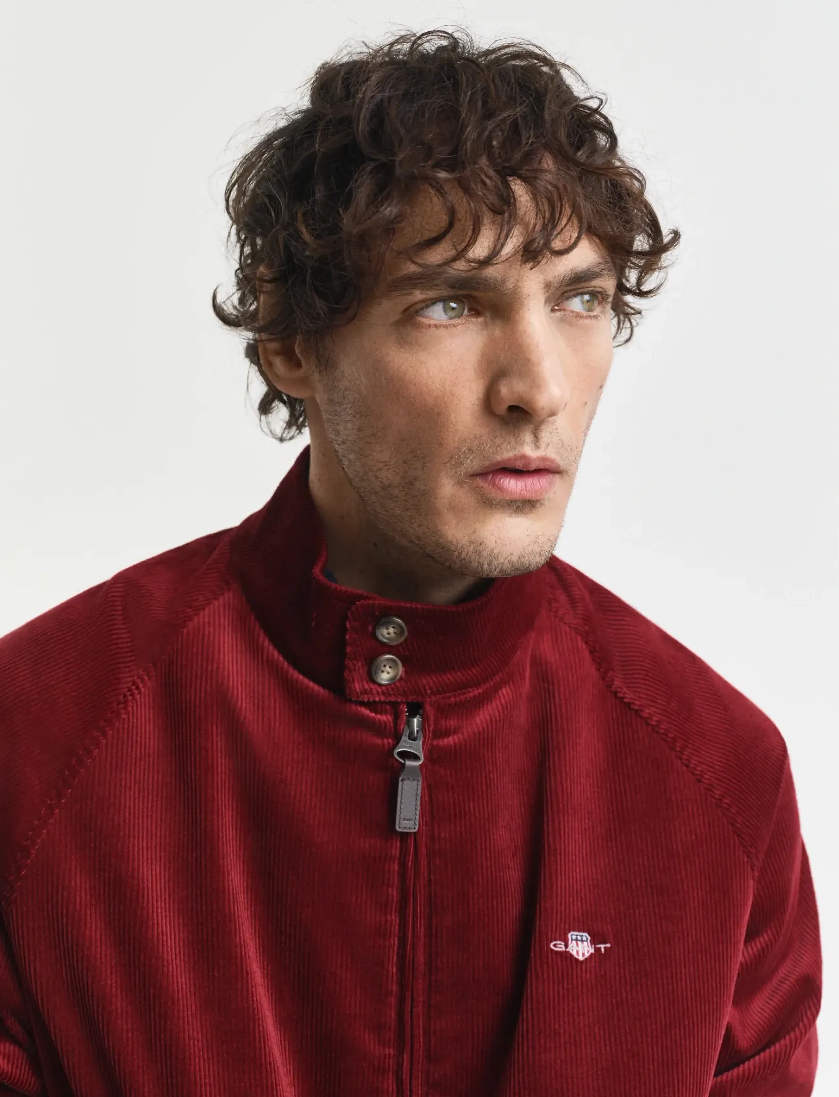 Gant - CORD HARRINGTON JACKET - kevyet takit - plumped red - 3