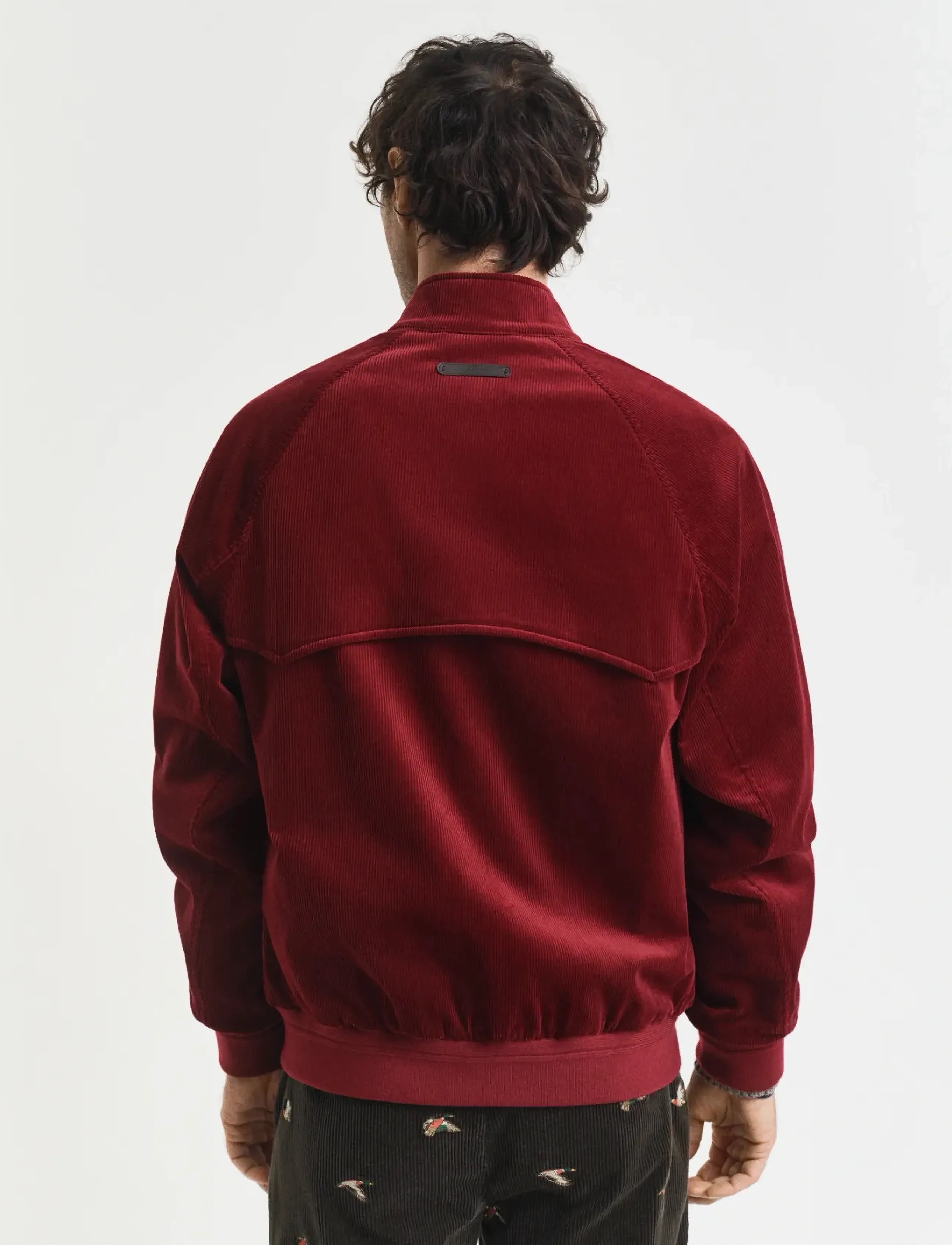 Gant - CORD HARRINGTON JACKET - kevyet takit - plumped red - 4