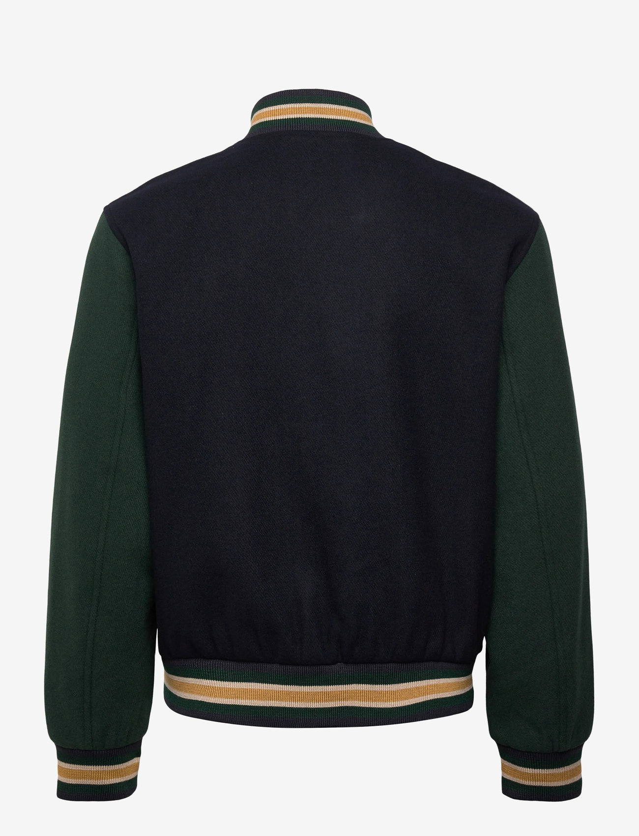 GANT - WOOL MIX VARSITY JACKET - varsity jackets - evening blue - 1