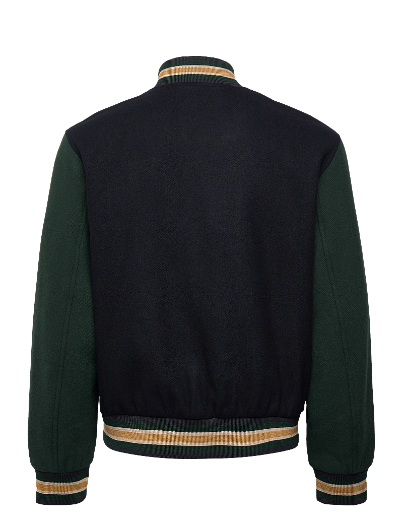 GANT - WOOL MIX VARSITY JACKET - kolledžijakid - evening blue - 1
