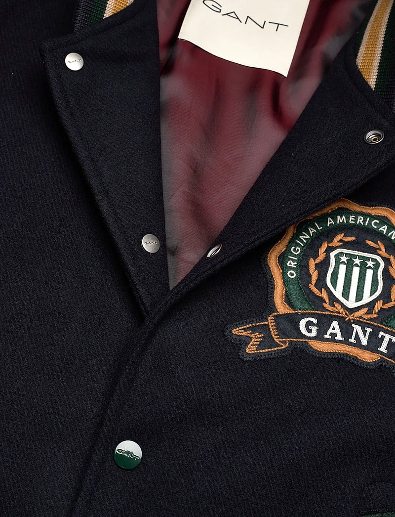 GANT - WOOL MIX VARSITY JACKET - kolledžijakid - evening blue - 2