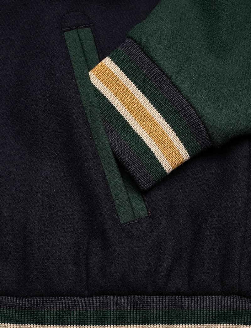 GANT - WOOL MIX VARSITY JACKET - kolledžijakid - evening blue - 3