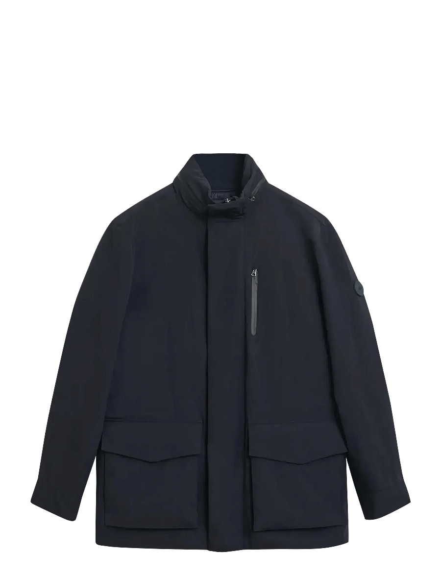 Gant - DOUBLE MID LENGTH JACKET - tunna jackor - evening blue - 1