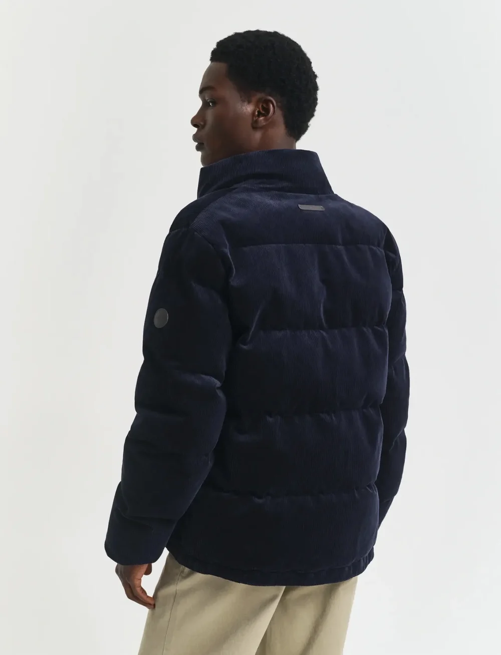 GANT - CORD PUFFER JACKET - talvejoped - evening blue - 3
