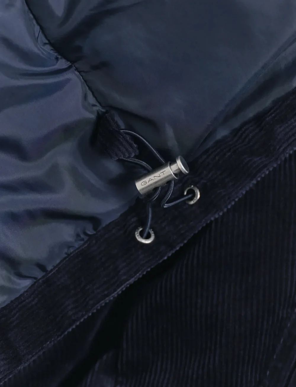 GANT - CORD PUFFER JACKET - talvejoped - evening blue - 4