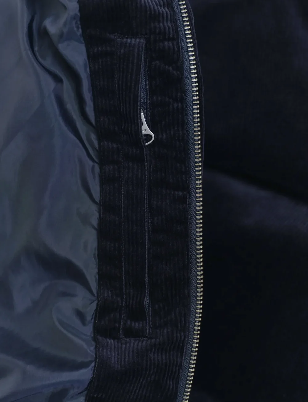 GANT - CORD PUFFER JACKET - talvejoped - evening blue - 5