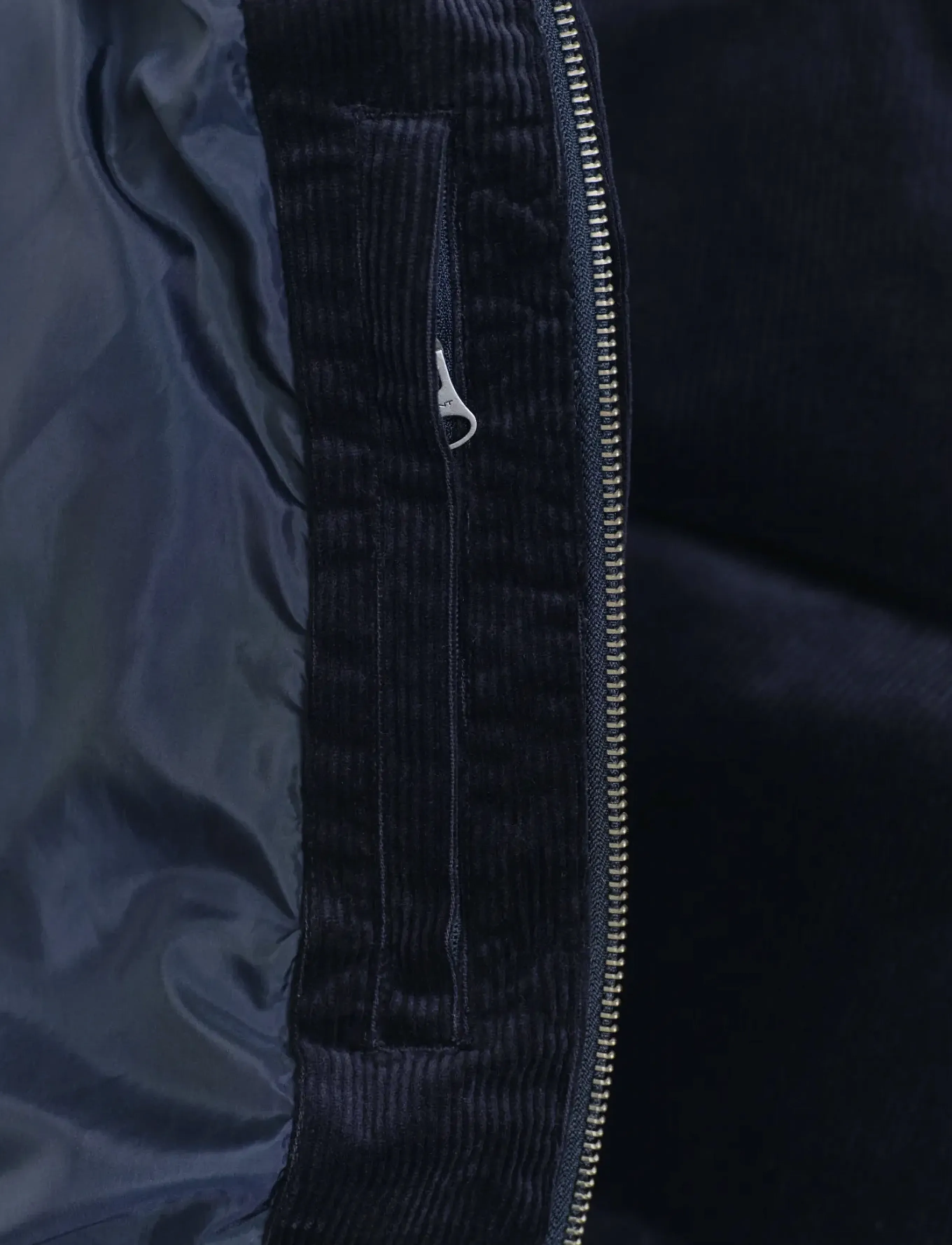 Gant - CORD PUFFER JACKET - vinterjakker - evening blue - 5