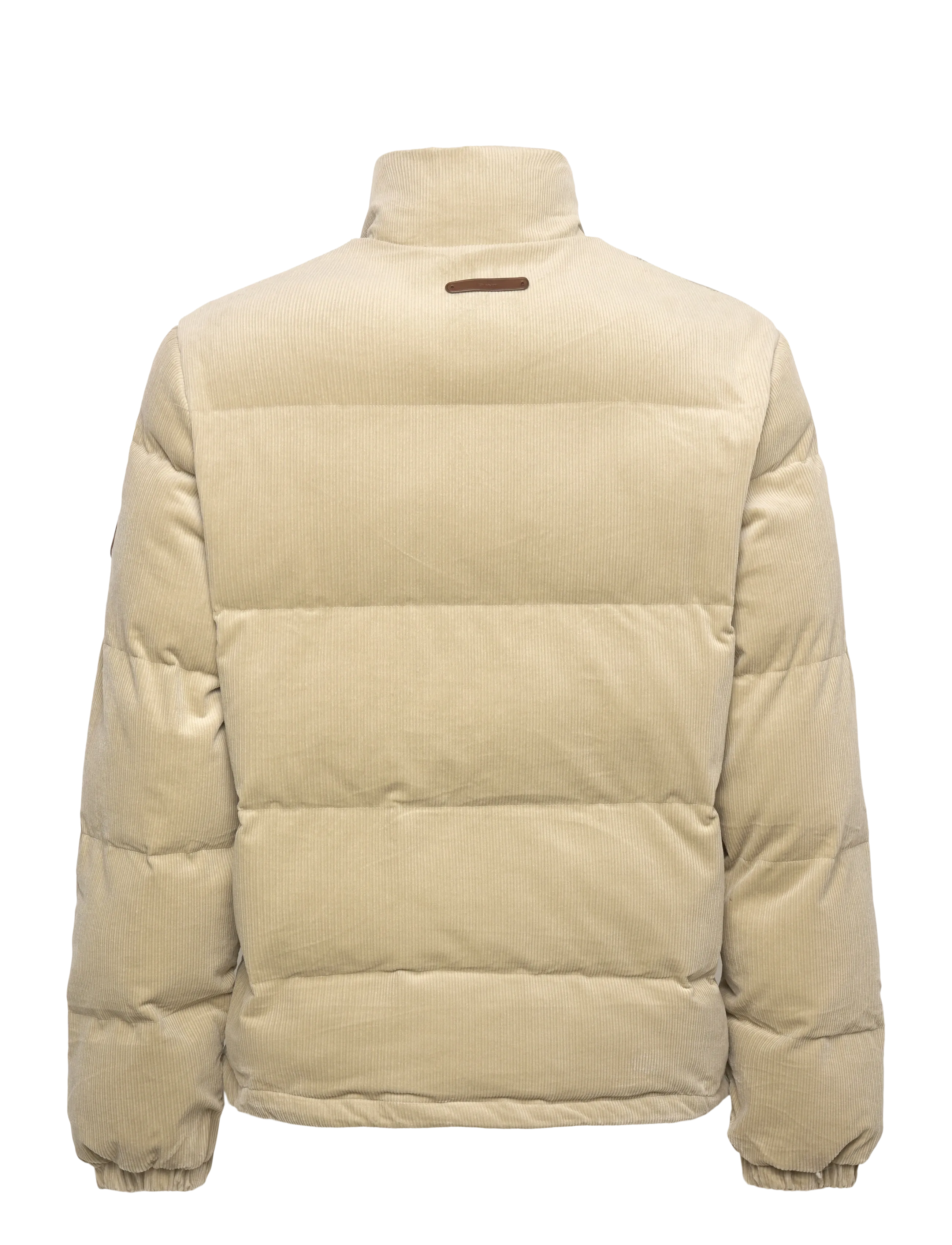 Gant - CORD PUFFER JACKET - gefütterte jacken - greige - 1