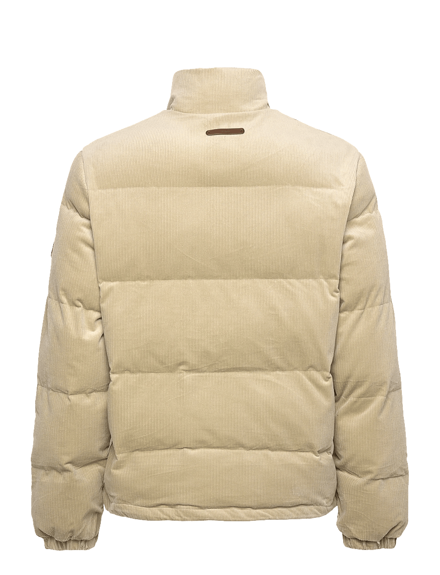 Gant - CORD PUFFER JACKET - gefütterte jacken - greige - 1