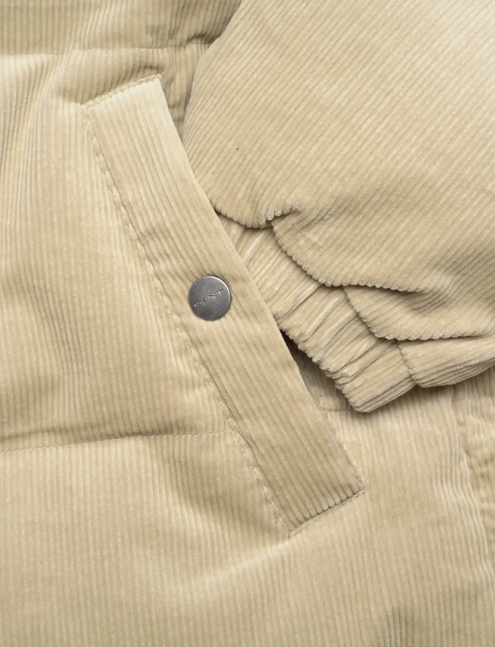 GANT - CORD PUFFER JACKET - winterjacken - greige - 3