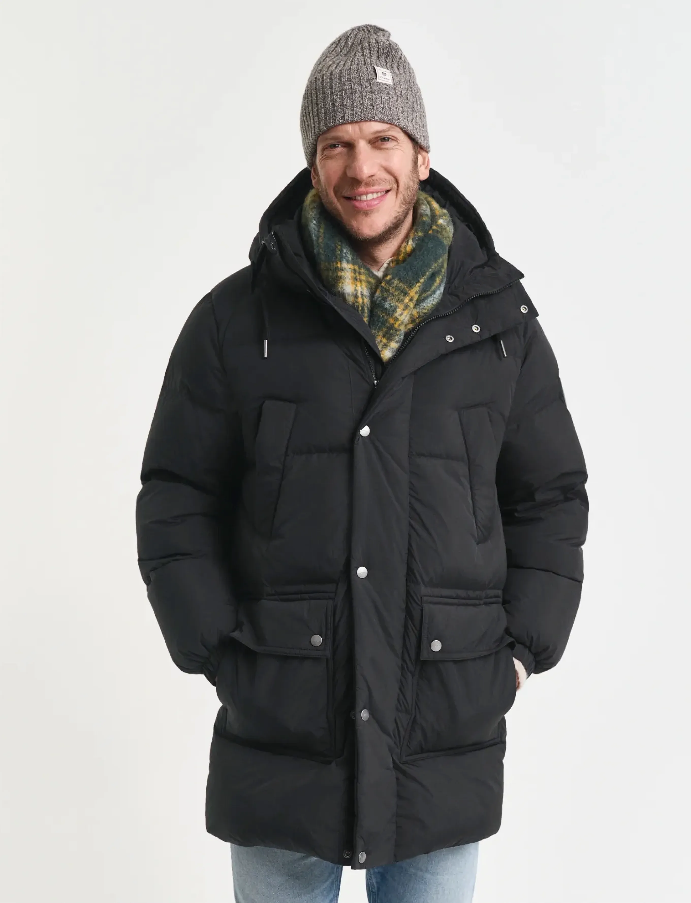 Gant - DOWN PUFFER PARKA - fodrade jackor - black - 3